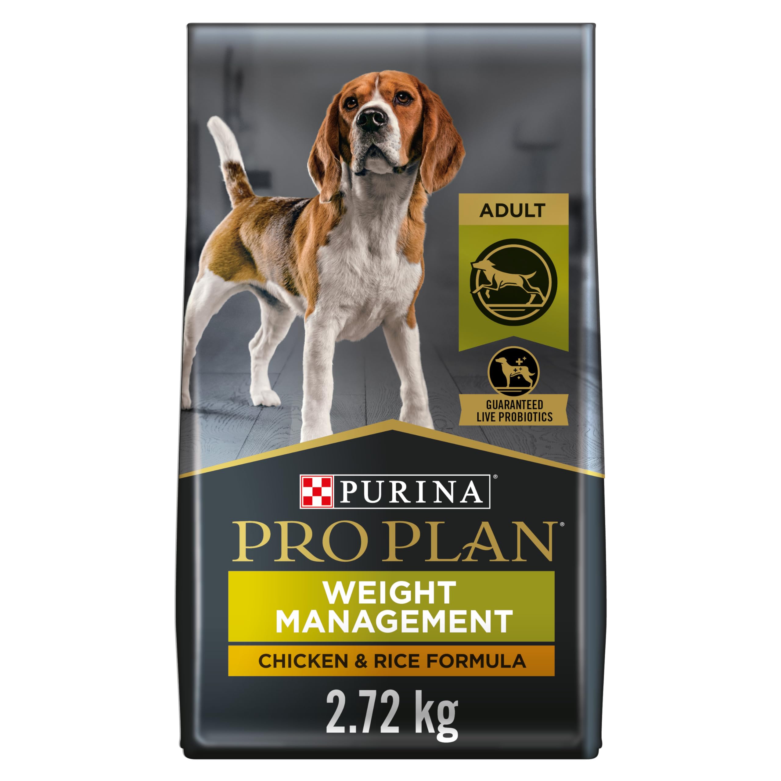 Purina Pro Plan Weight Management Dry Dog Food Chicken and Rice Formula - 6 lb. Bag