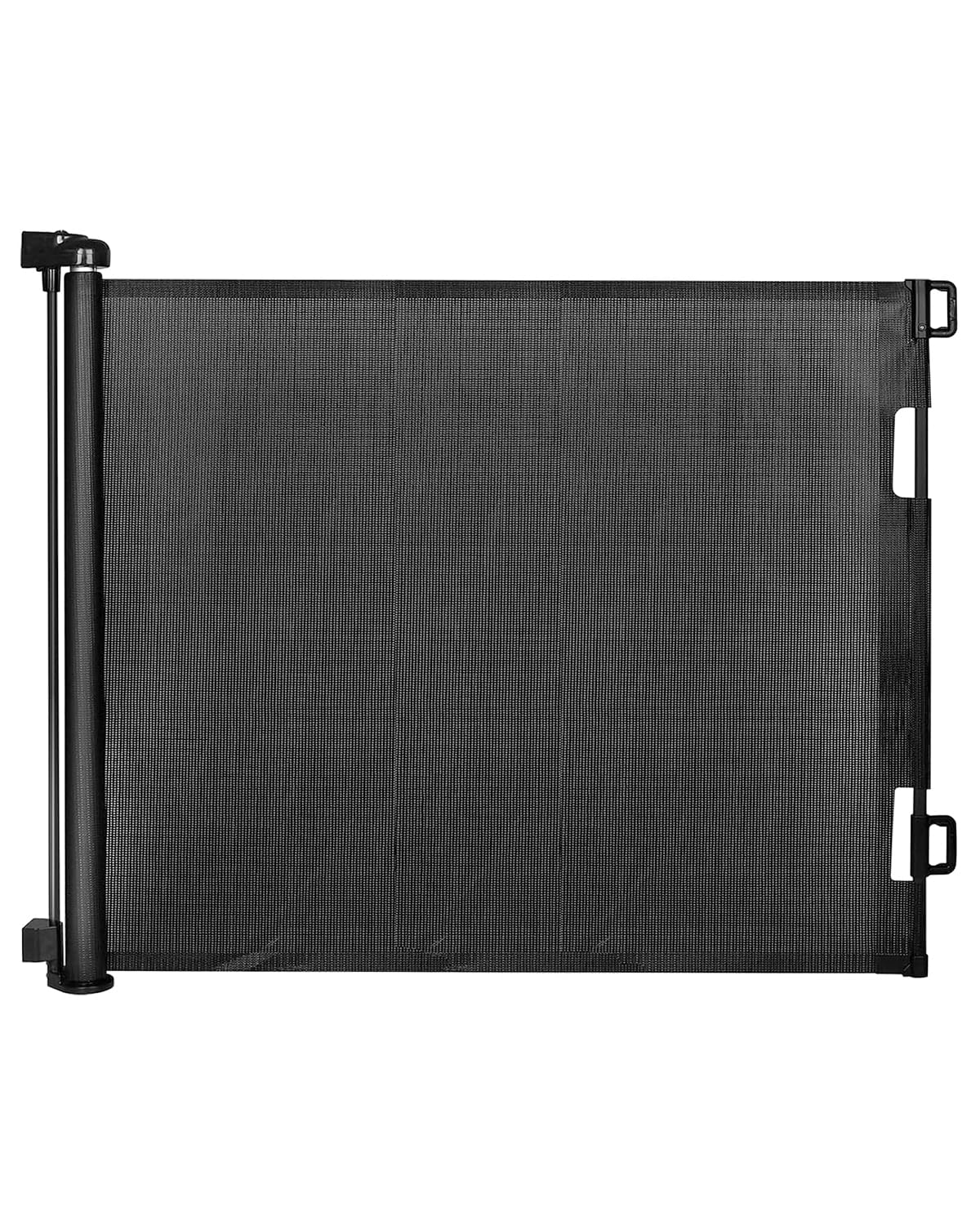Veraste Retractable Baby Gate,Mesh Baby Gate Or Mesh Dog Gate,33' Tall,Extends Up To 55' Wide,Child Safety Gate For Doorways, Stairs, Hallways, Indoor/Outdoor(Black,33'X55'
