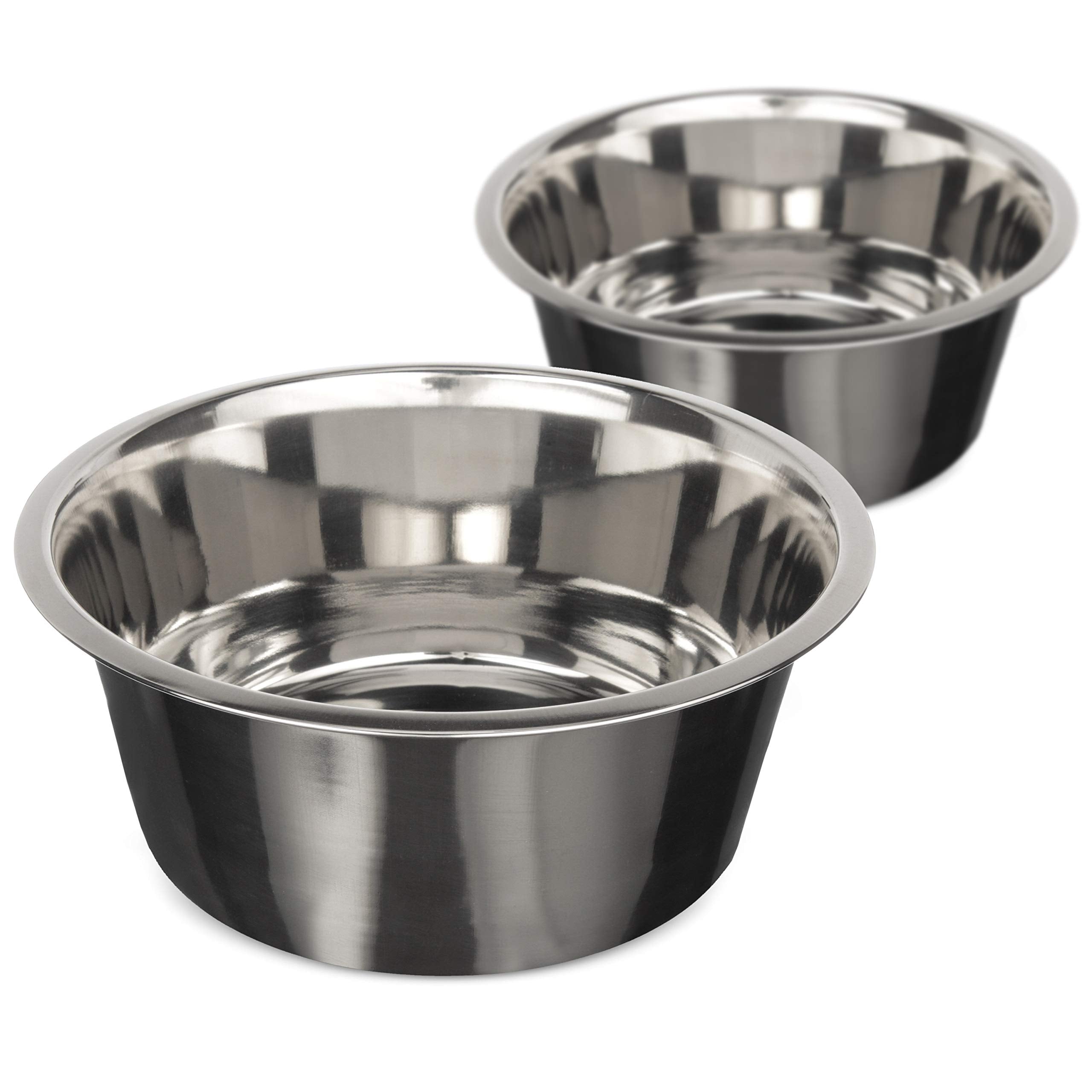 Neater Pet Brands Stainless Steel Dog and Cat Bowls (2 Pack) Neater Feeder Large Deluxe Extra Replacement Bowl (Metal Food and W