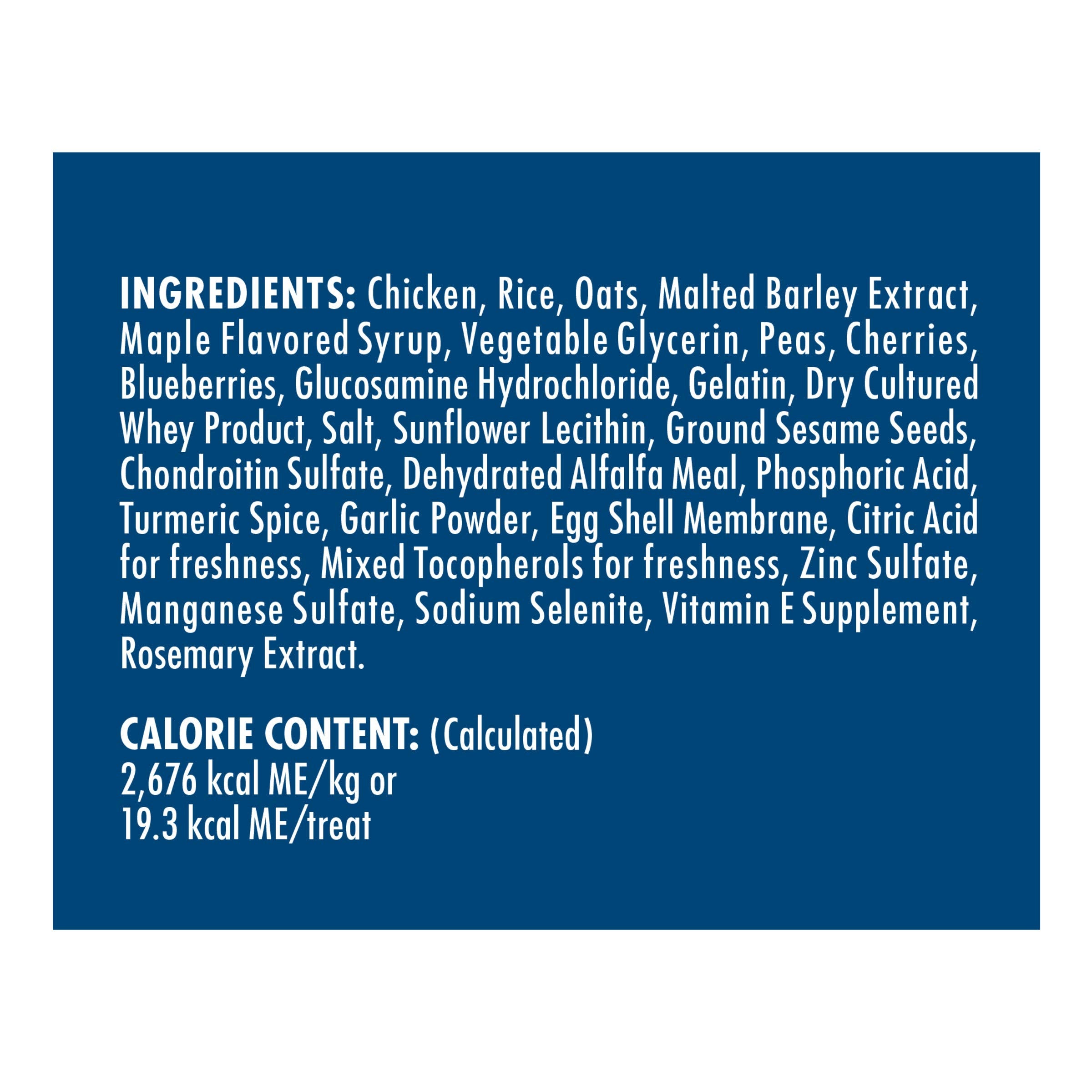 Zukes Hip Action, Hip And Joint Support Treats, Soft And Chewy Natural Dog Chicken Treats, Chicken Recipe - 16.0 OZ Bag