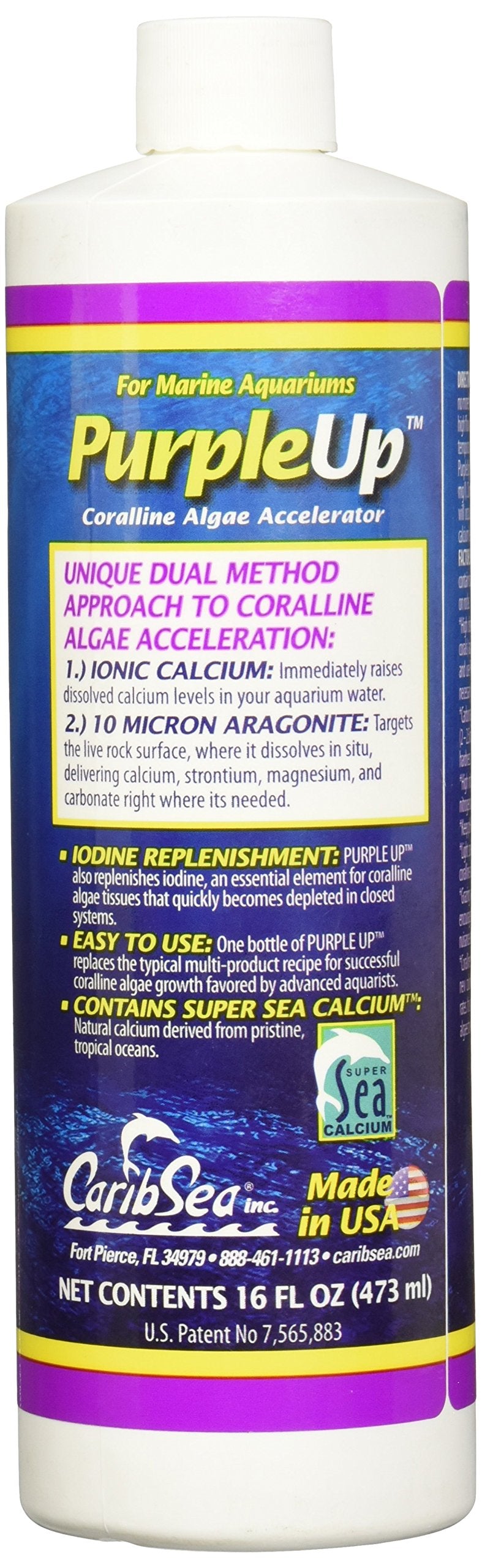 CaribSea Purple Up Algae Accelerator, 16-Ounce