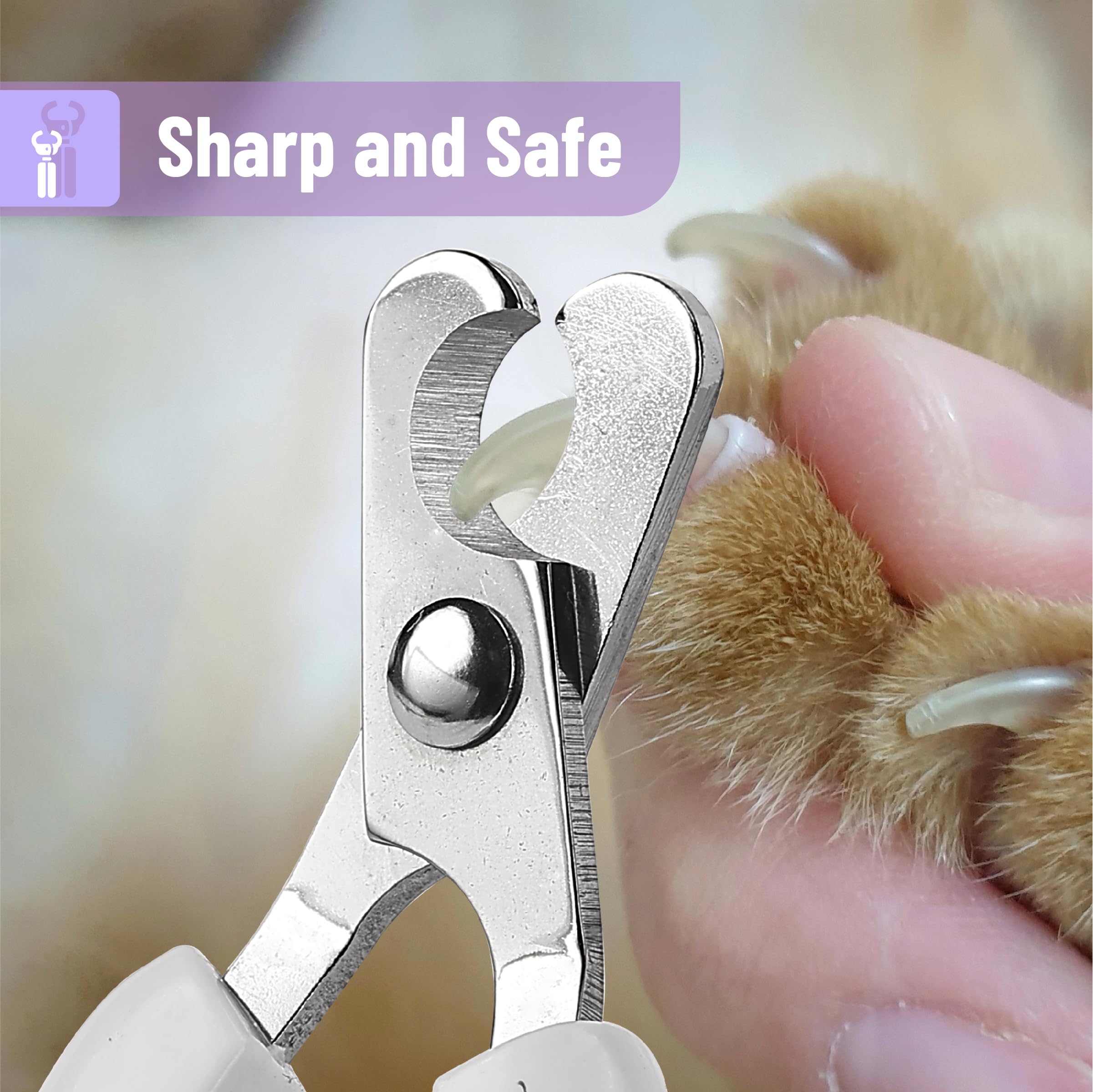 Mr. Pen- Cat Nail Clipper, Brown, Cat Nail Trimmer, Cat Nail Clippers, Cat Claw Clippers, Cat Clippers For Nails, Pet Nail Clippers, Kitten Nail Clipper, Small Dog Nail Clipper, Cat Claw Trimmer