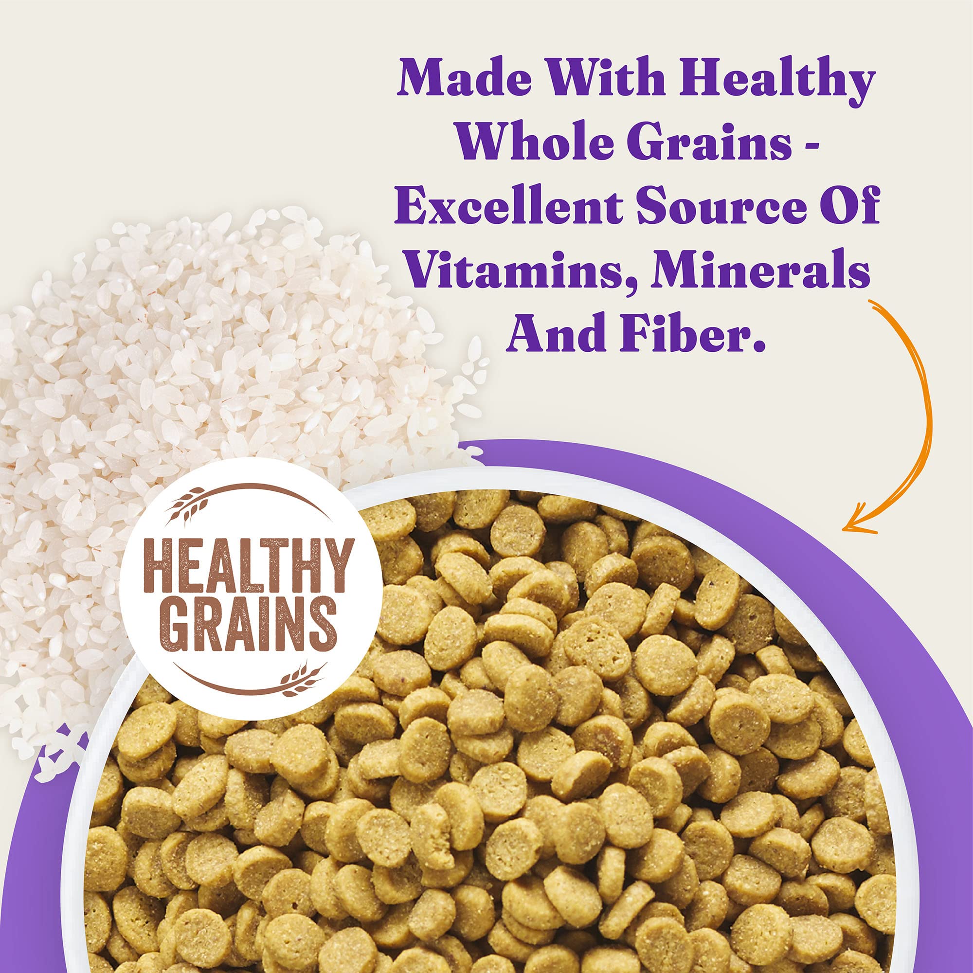 Halo Holistic Cat Food Dry, Wild-caught Whitefish Recipe for Sensitive Stomach Support, Complete Digestive Health, Dry Cat Food