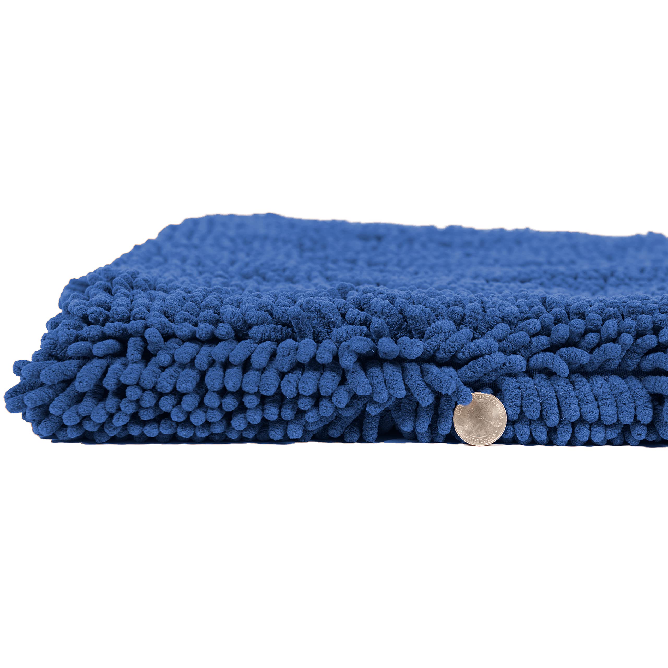 Dog Gone Smart Pet Products Dirty Dog Microfiber Cushion Pad, Bermuda Blue, 23X36 Large (Dgsddcp2397)