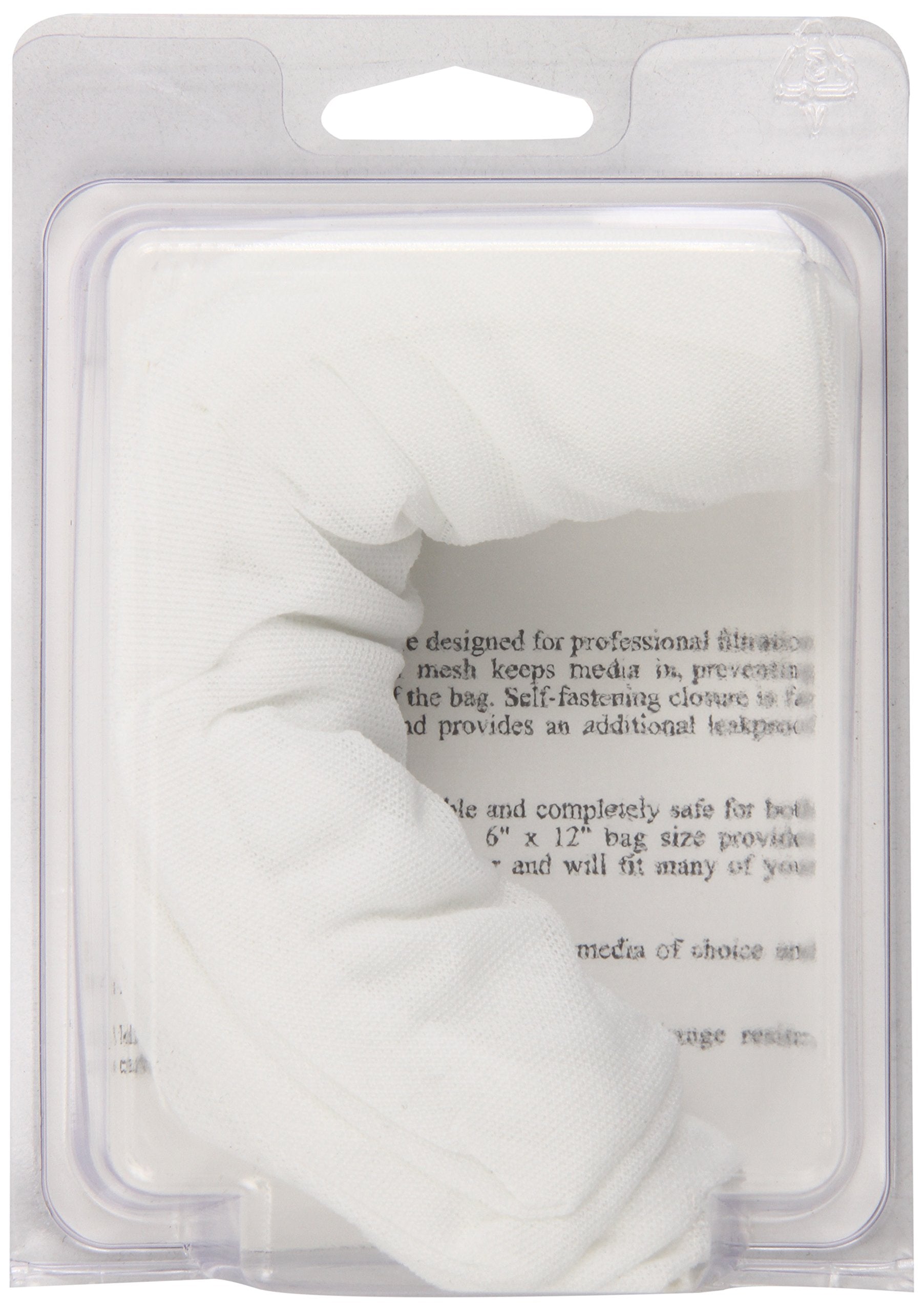 Pura (Magnavore) Apu00414 3-Pack 300-Micron Media Bags For Aquarium Filter, 6 By 12-Inch