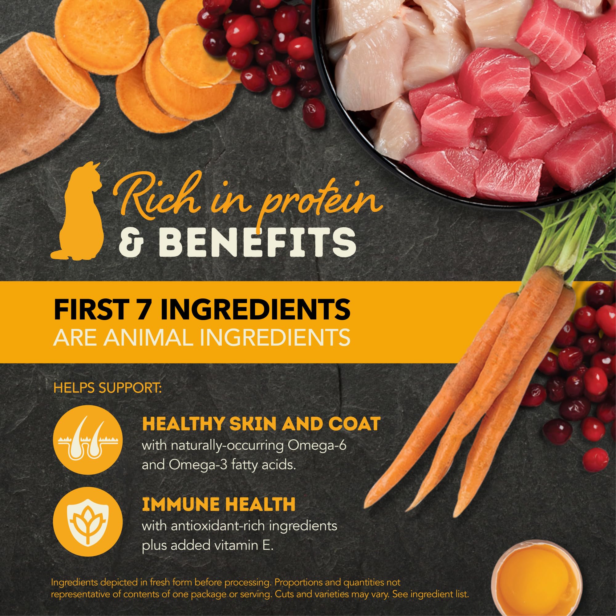 ACANA Chunks in Broth Wet Cat Food Chicken & Tuna Recipe 3oz Cans (12 Count)