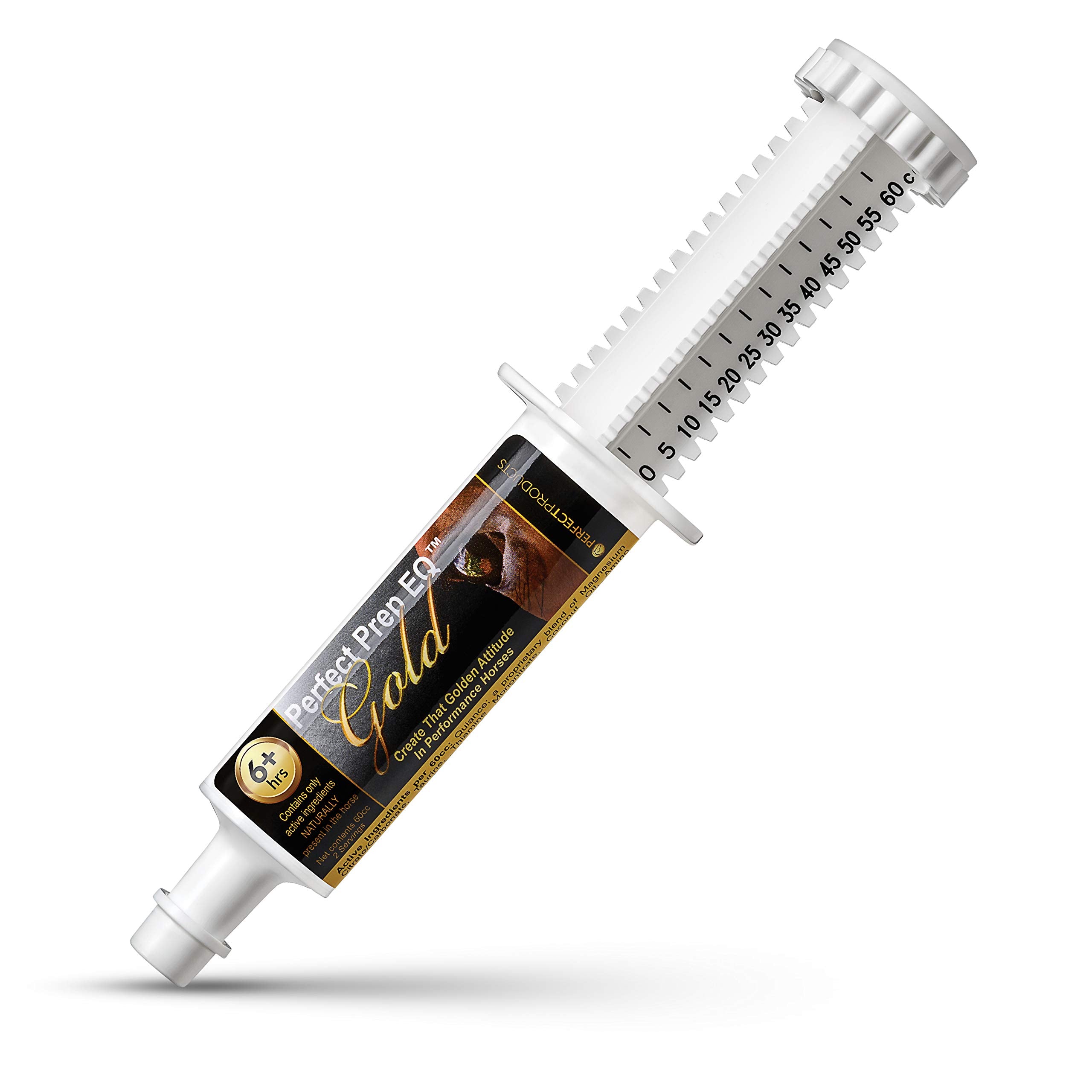 Perfect Products Perfect Prep EQ Gold - 60cc (2.7oz) - Equine Supplement for Optimal Performance