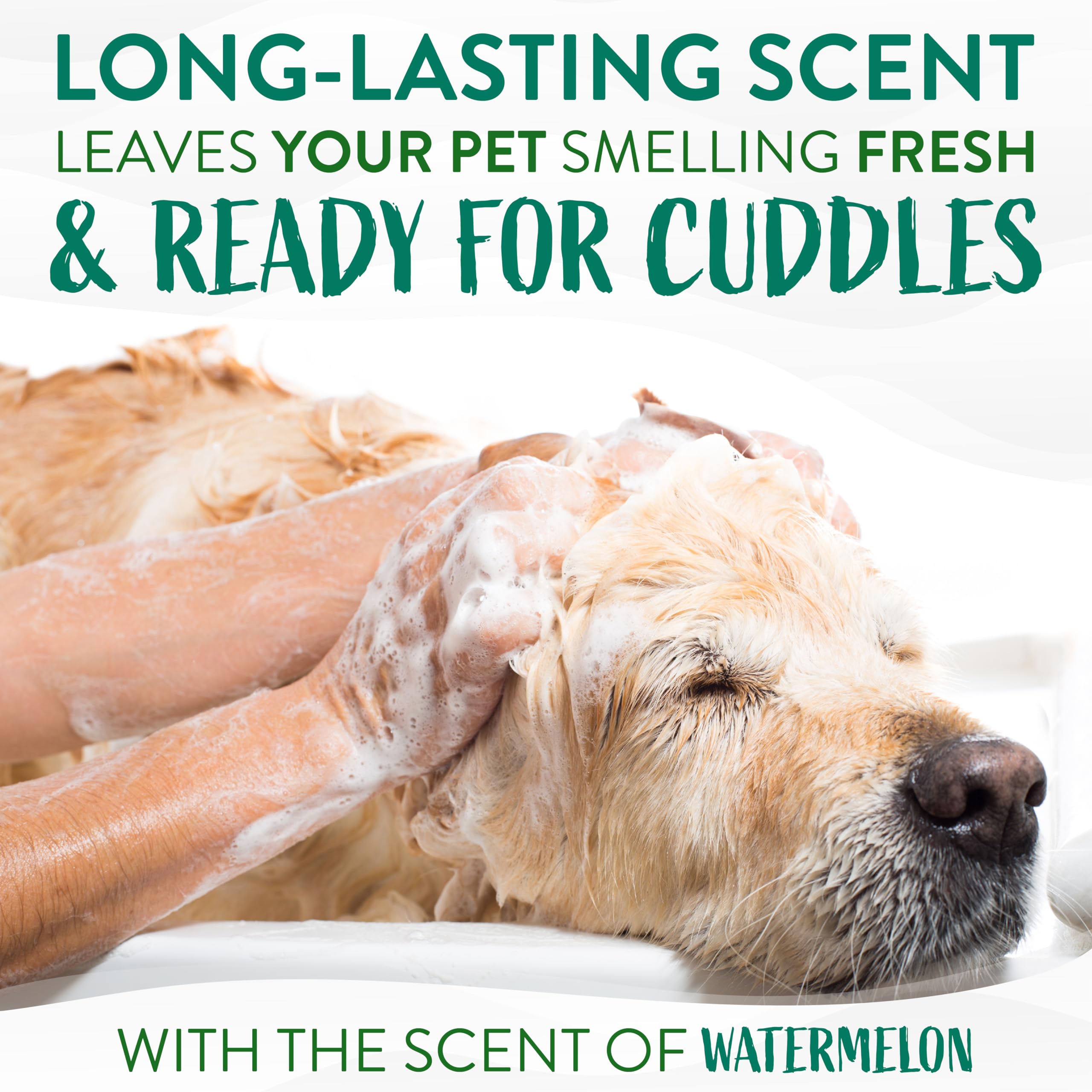 Tropiclean 2-In-1, Cat & Dog Shampoo And Conditioner, Puppy & Kitten Safe, Moisturizing Detangler, Made In The Usa, Watermelon Scent, 20Oz.