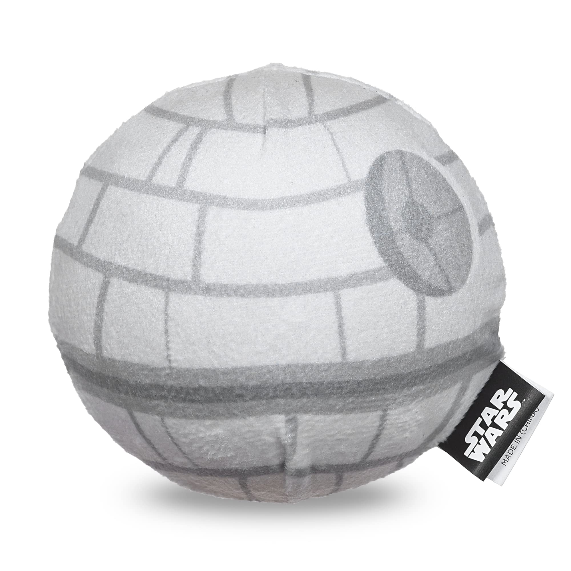 STAR WARS for Pets Death Star Plush Squeaky Ball for Dogs| Toy for Dogs | Fabric Squeaky Ball Dog Toys, Dog Chew Toys, Gifts for