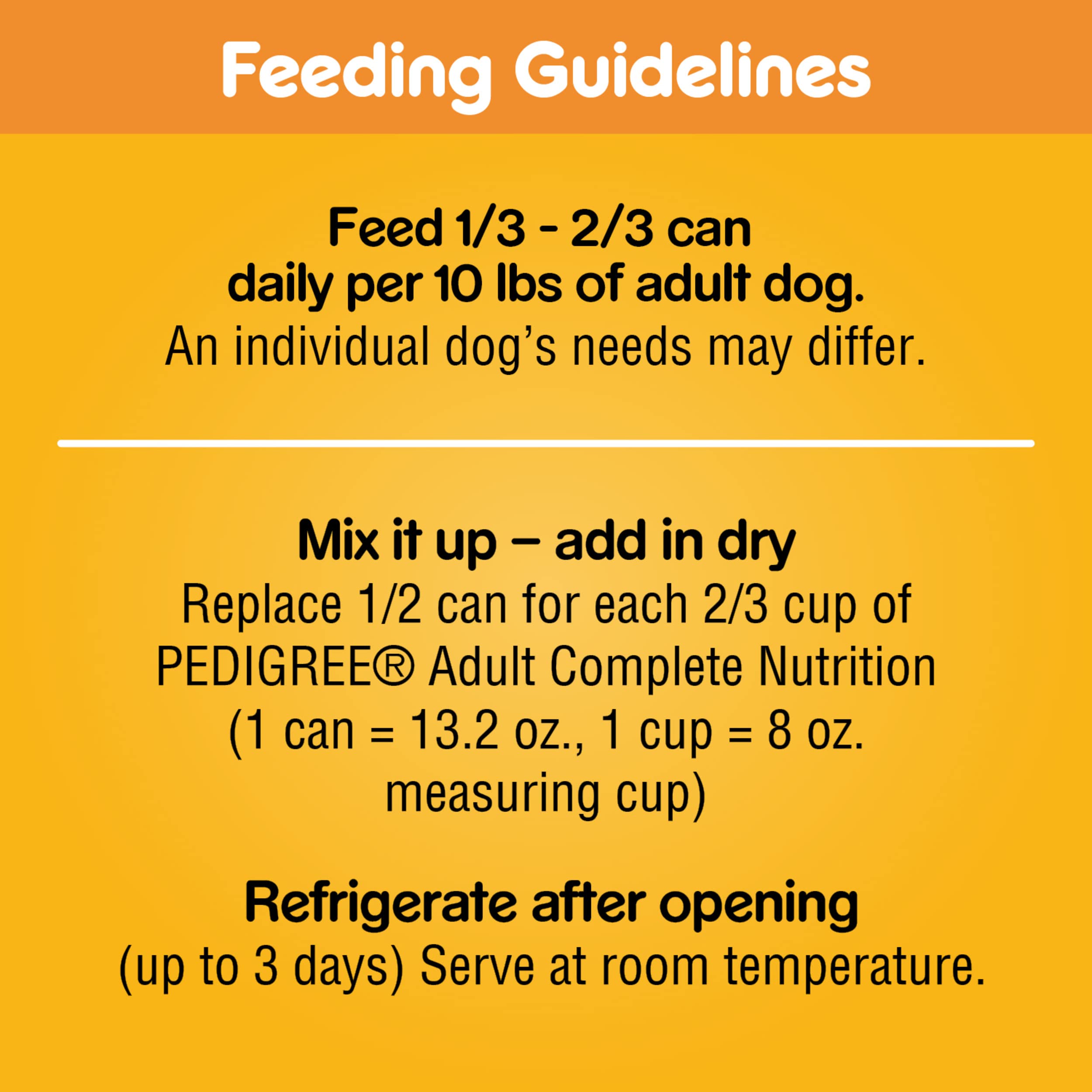PEDIGREE Chopped Ground Dinner Filet Mignon & Bacon Flavor Wet Dog Food 13.2 Ounces (Pack of 12)