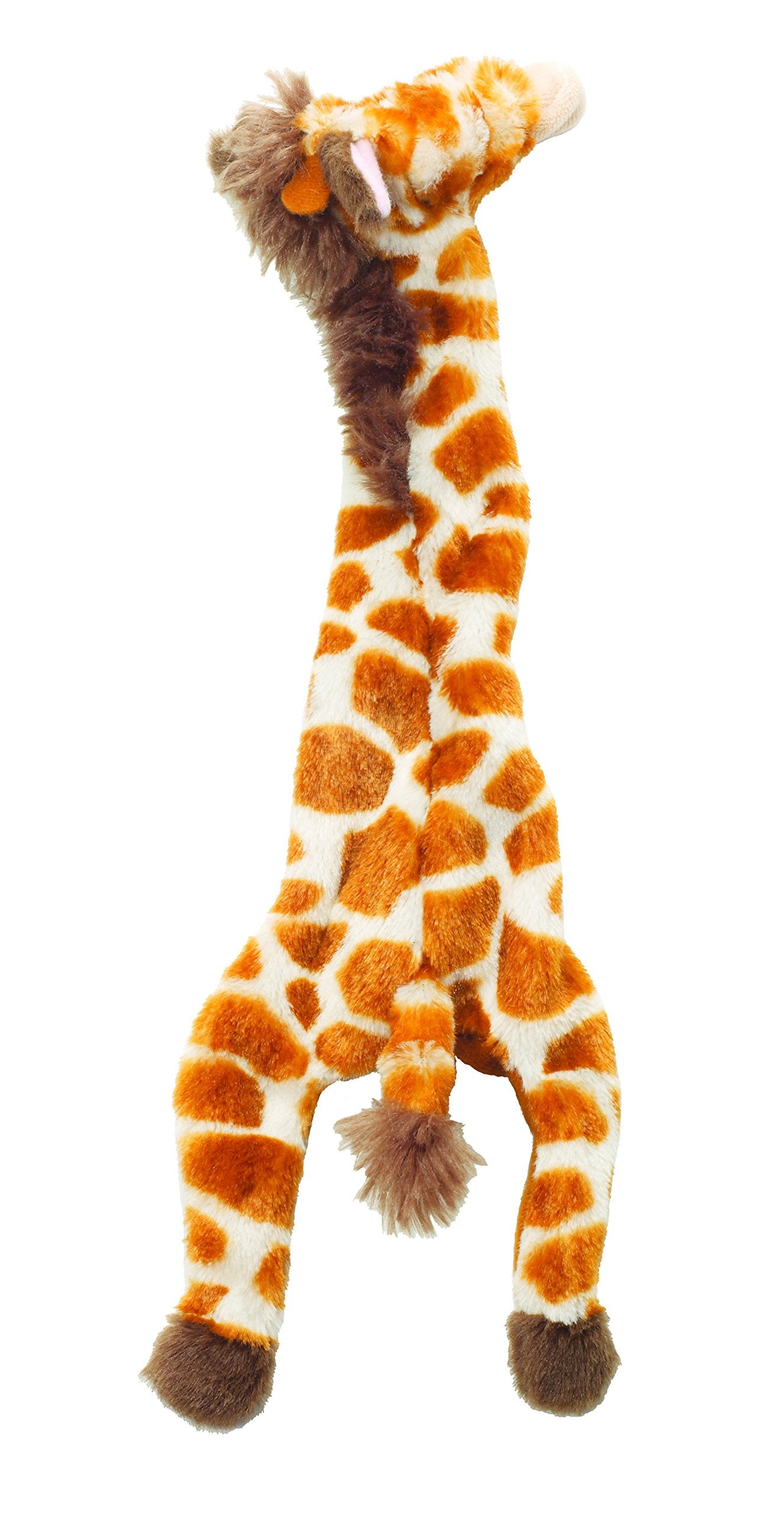 Spot Mini Skinneeez Stuffless Dog Toy With Squeaker | Plush Tug Of War Giraffe Squeak Toy For Small And Large Dog Breeds | Interactive Dog Toy | Small
