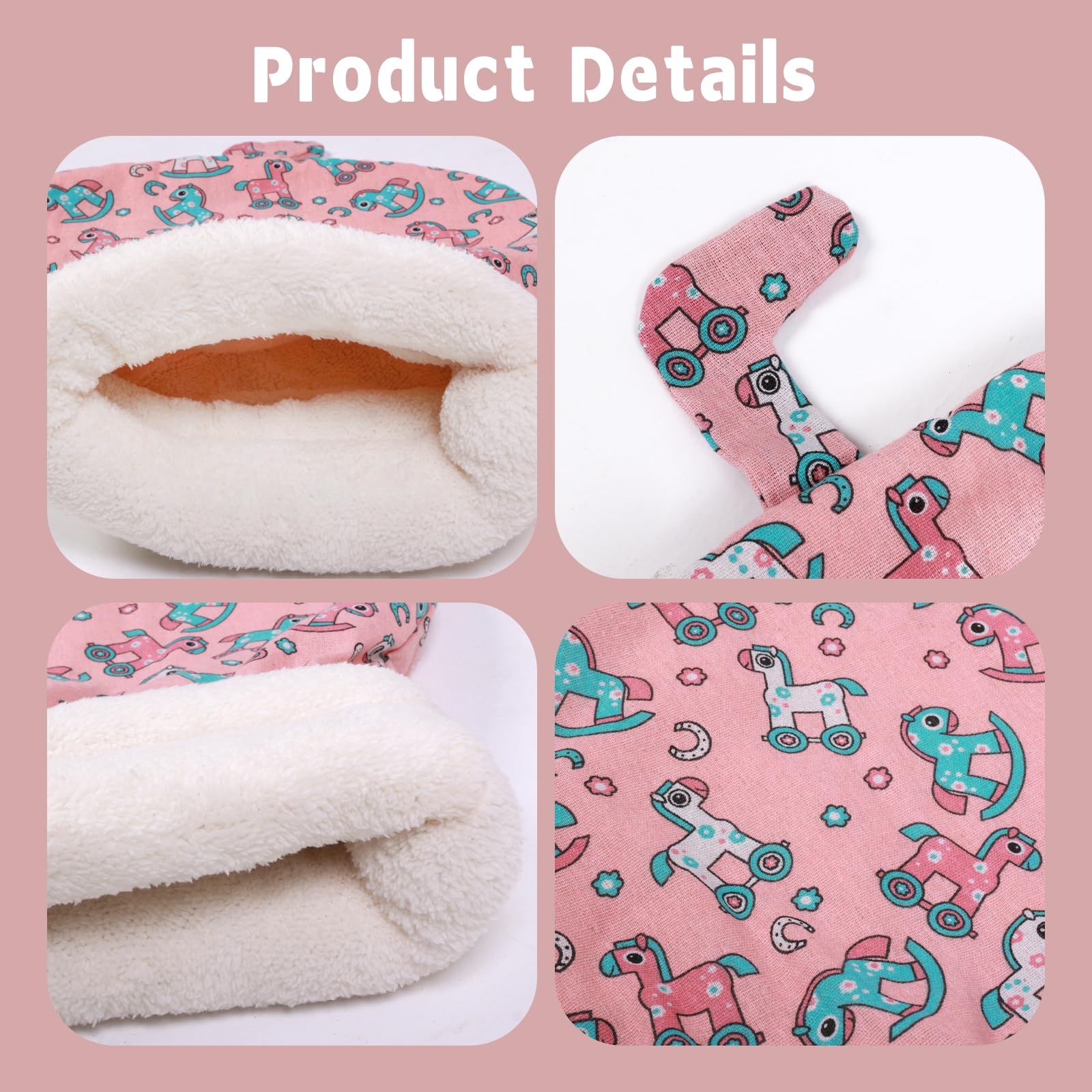 Fadeyj Cat Sleeping Bag For Indoor Cats - Winter Self-Warming 360 Cozy Cave Bed, Soft Plush Snuggle Sack With Warm Tunnel Design