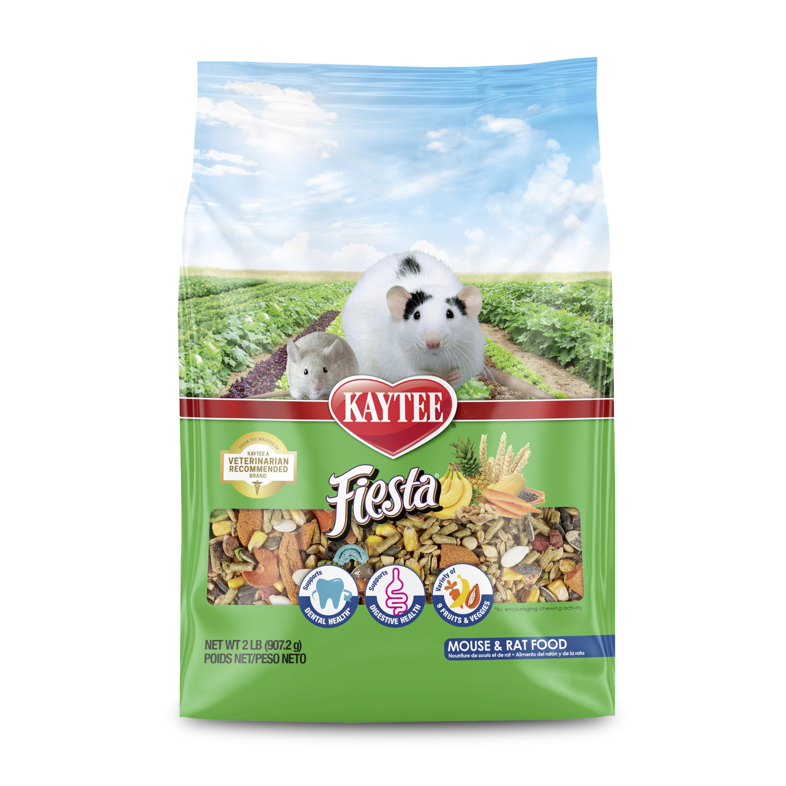 Kaytee Fiesta Mouse and Rat Food 2 lb
