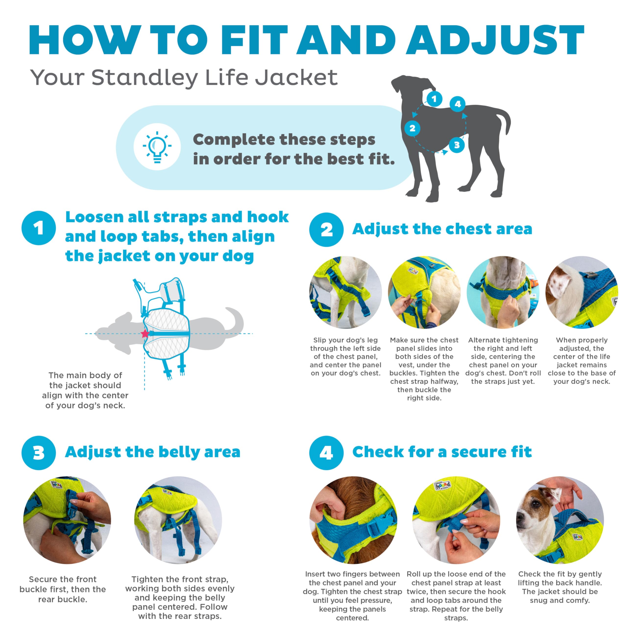Outward Hound Standley Sport Dog Life Jacket, High-Performance Ripstop Dog Life Vest For Swimming, Boating, And Water Safety, Xs
