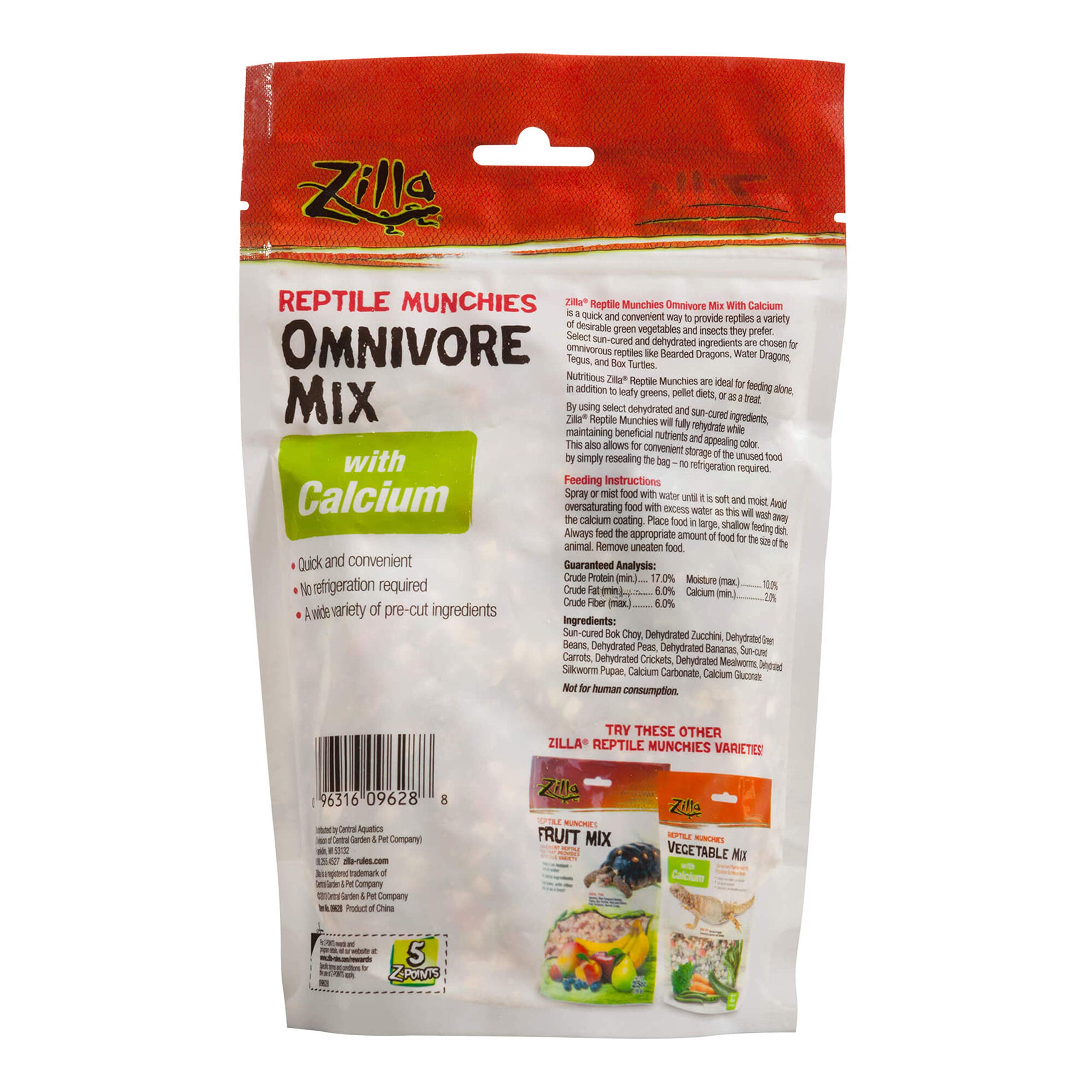ZIL 4OZ OMNIVORE MUNCHIES MIX REP