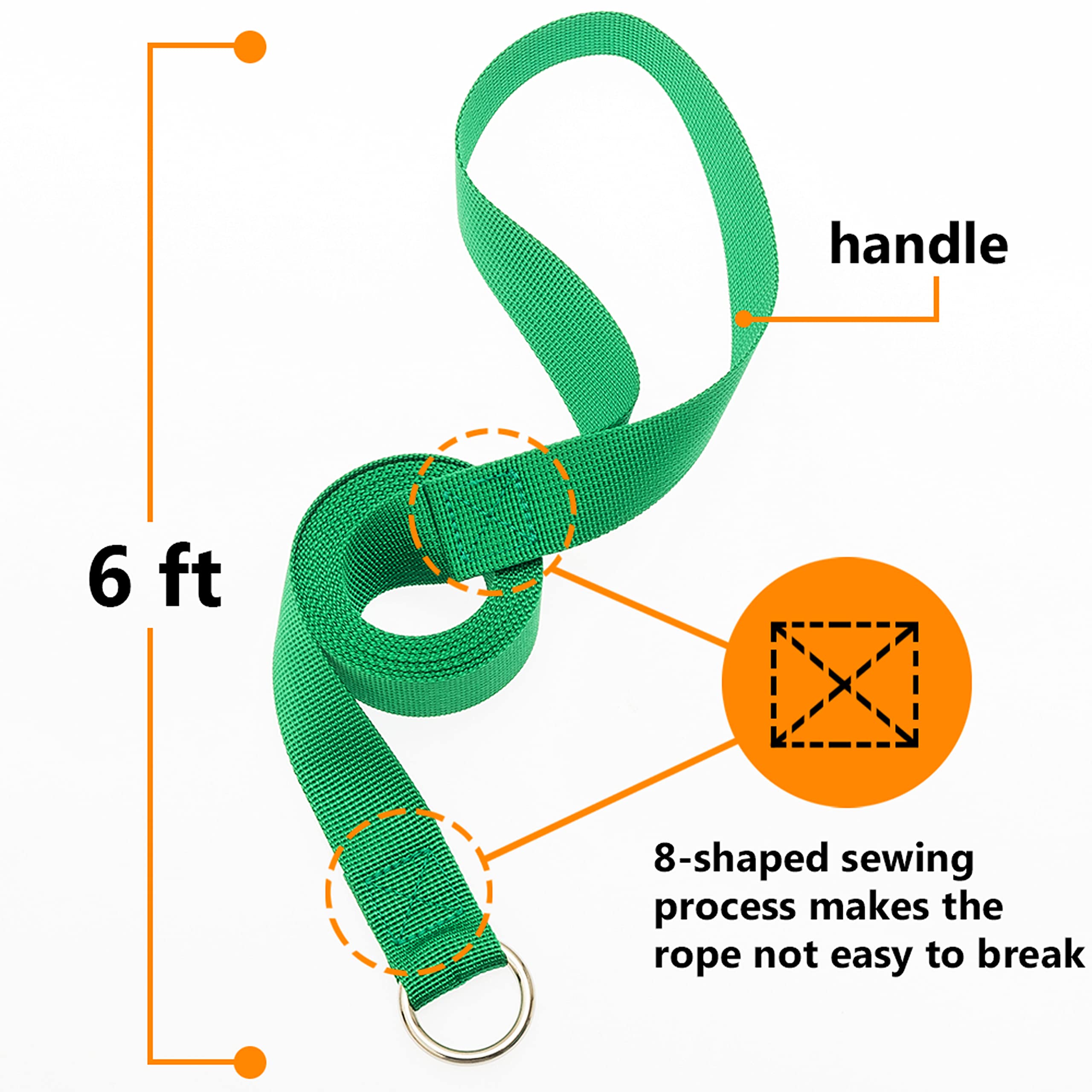 Aticnech Slip Lead Dog Leash - 10 Pcs Colorful 6 Ft Short Dog Leashes With O-Ring For Small Large Dogs Puppy Cats Walking Training Running Rescues Grooming Shelter,Etc.
