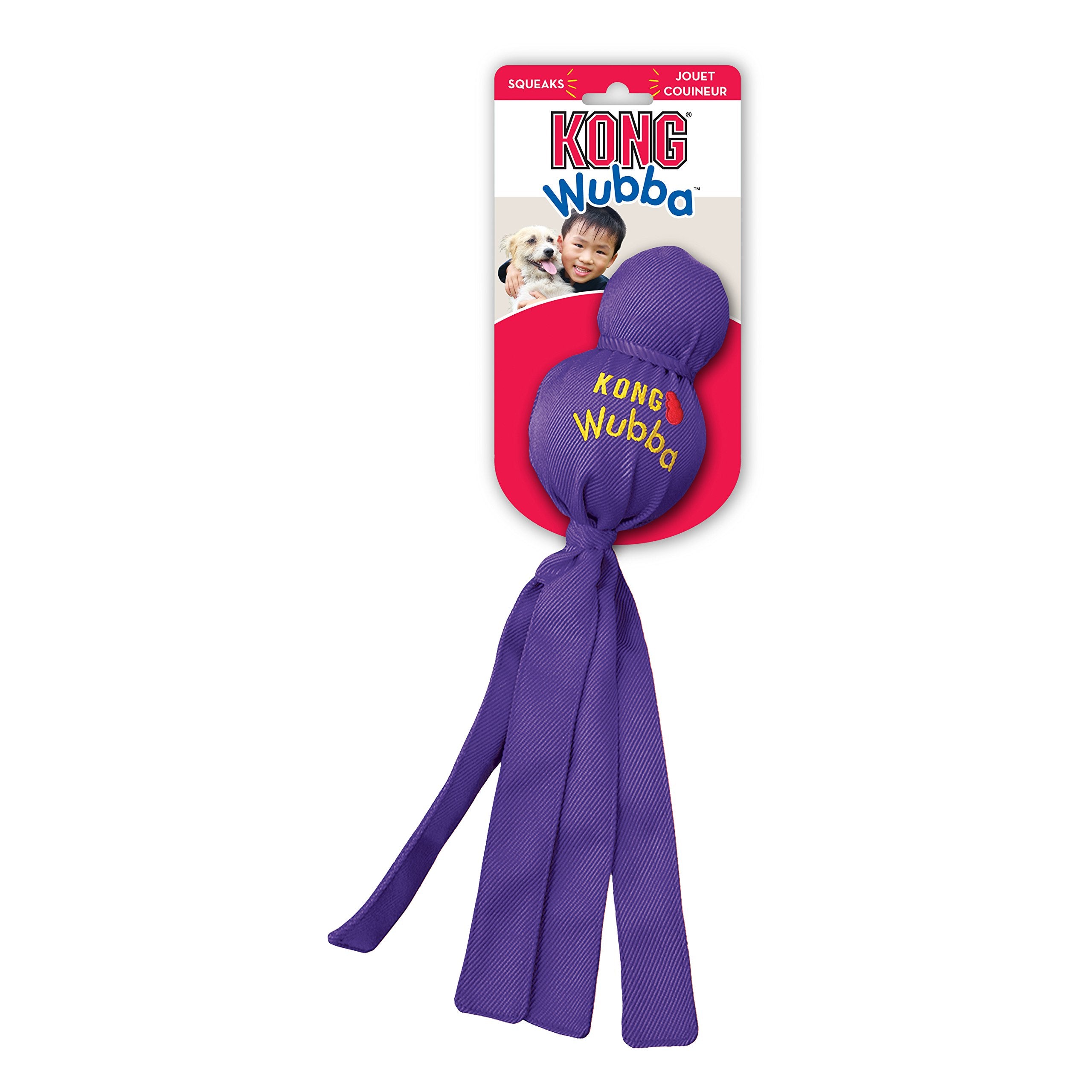 Kong Wubba Dog Toy Large Wubba Assorted Colors