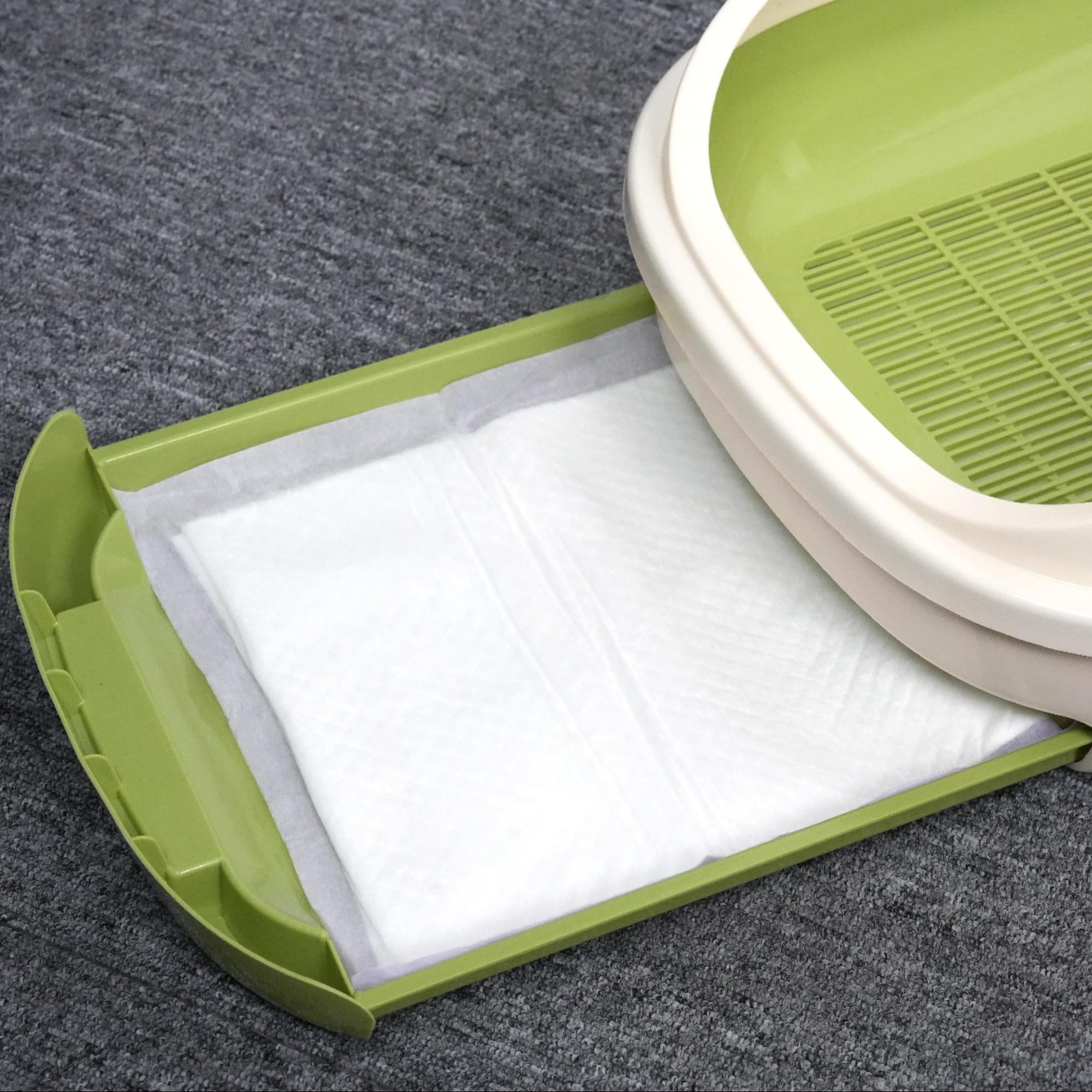 Immcute Cat Pads 16.9'' X 11.4'', 30 Ct | Pee Pads For Cats | Thickened 6-Layer Super Absorbent Pads | Cat Pads For Tidy Cats Br