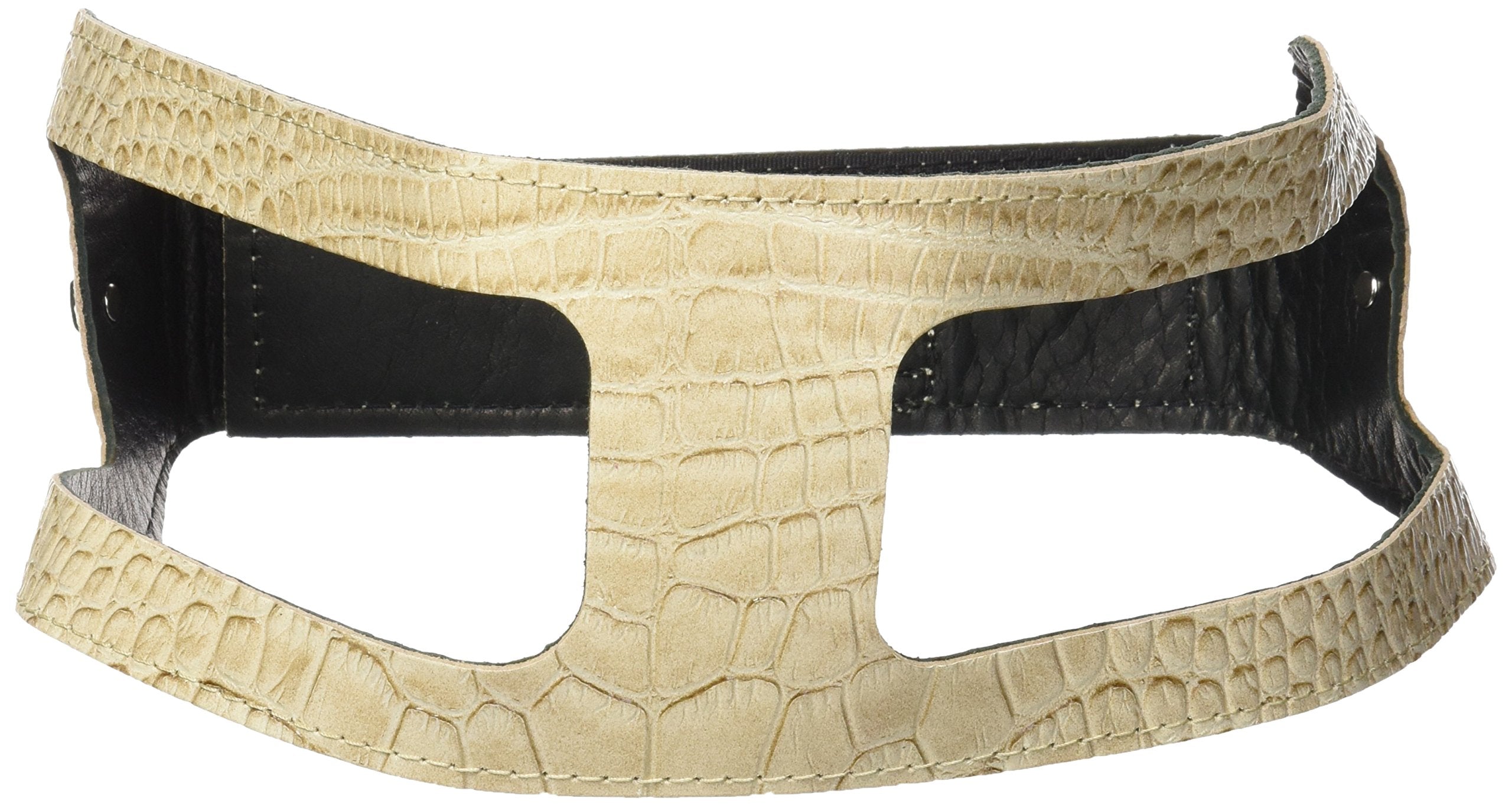 Chokefree Pet Shoulder Collar, 25', Croco Pearl