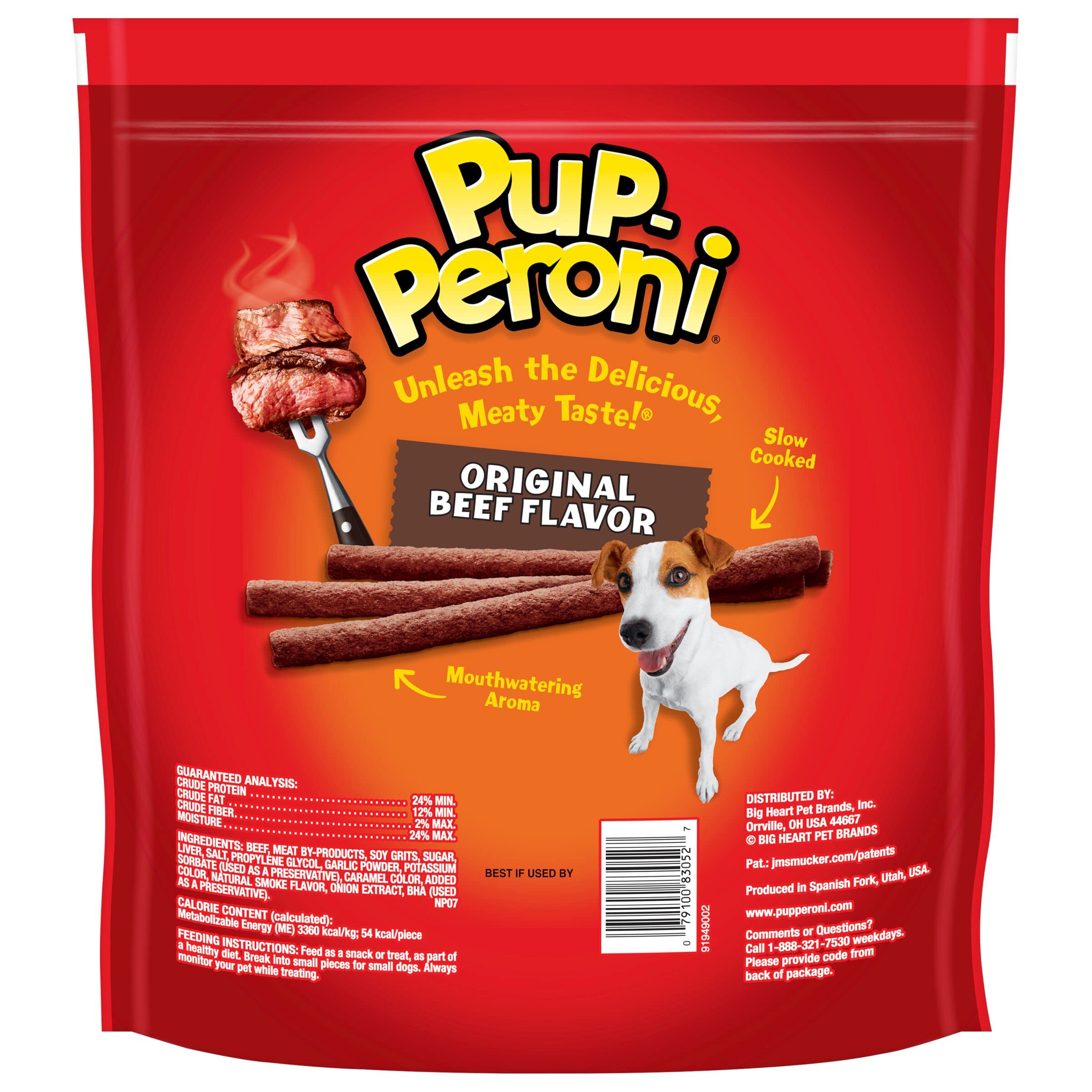 Pup-Peroni Dog Treats, Original Beef Flavor, 38 Ounce, Made with Real Beef