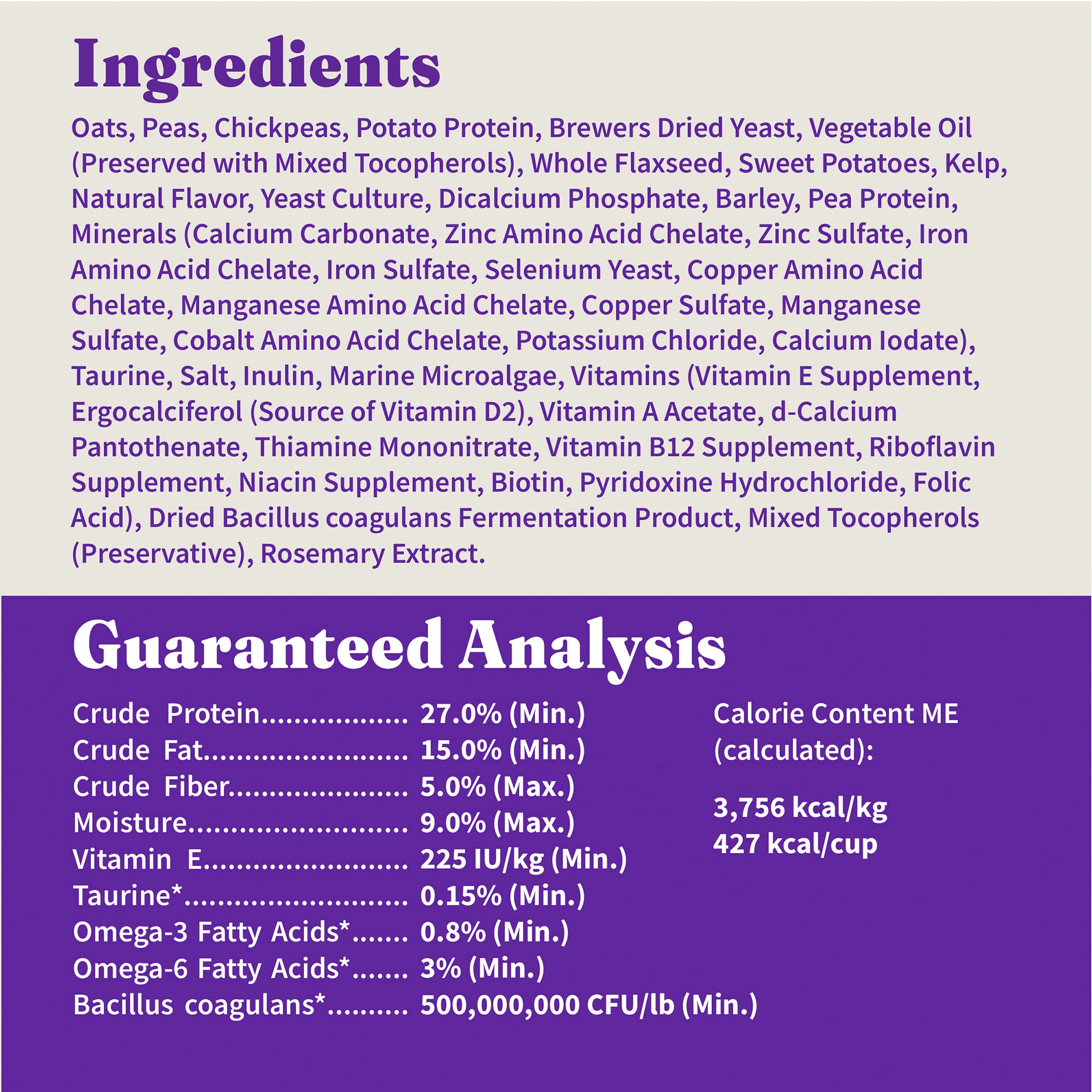 Halo Holistic Vegan Dog Food, Plant-Based Recipe with Kelp, Dry Dog Food, Complete Digestive Health, Kibble for Adult Dogs, 10 l