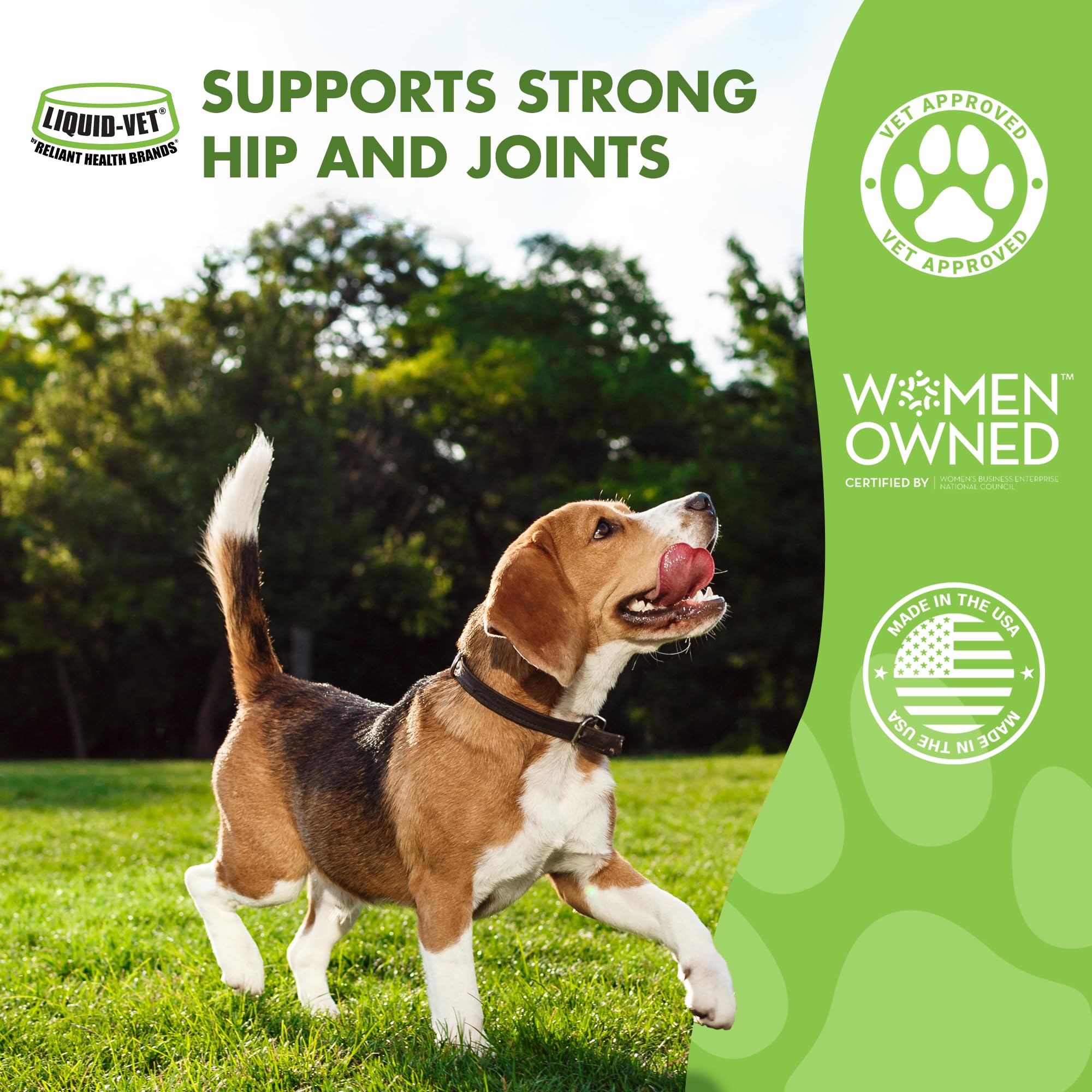 K9 Hip & Joint Advanced Formula, Bacon Flavor, 8 oz Trial Size
