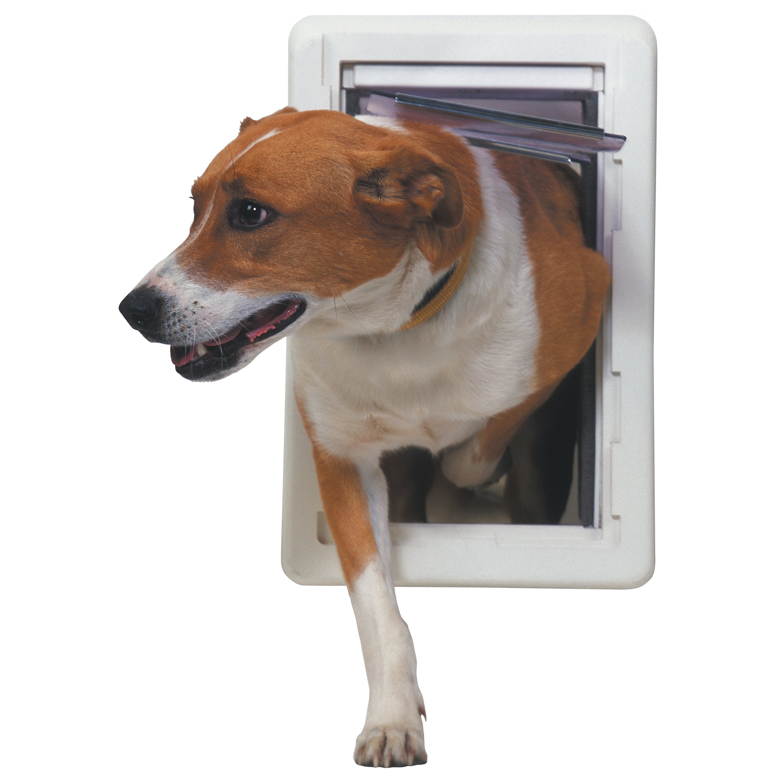 Perfect Pet The All-Weather Energy Efficient Dog Door, Medium, 7.25' X 13' Flap Size