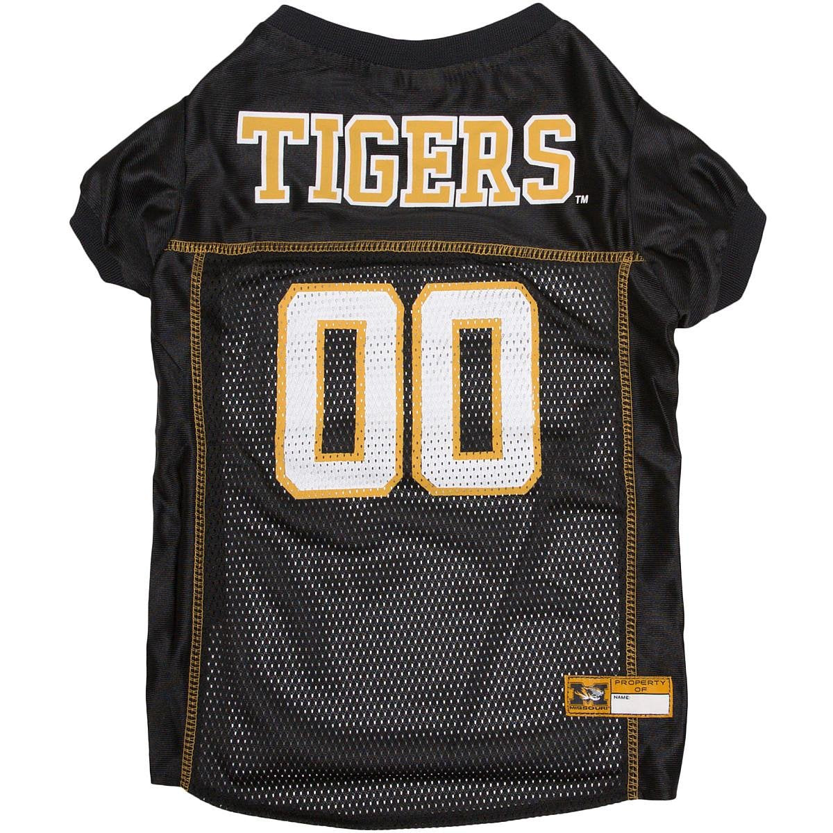 Pets First NCAA College Missouri Tigers Mesh Jersey for DOGS & CATS, Medium. Licensed Dog Jersey with your Favorite Football/Bas