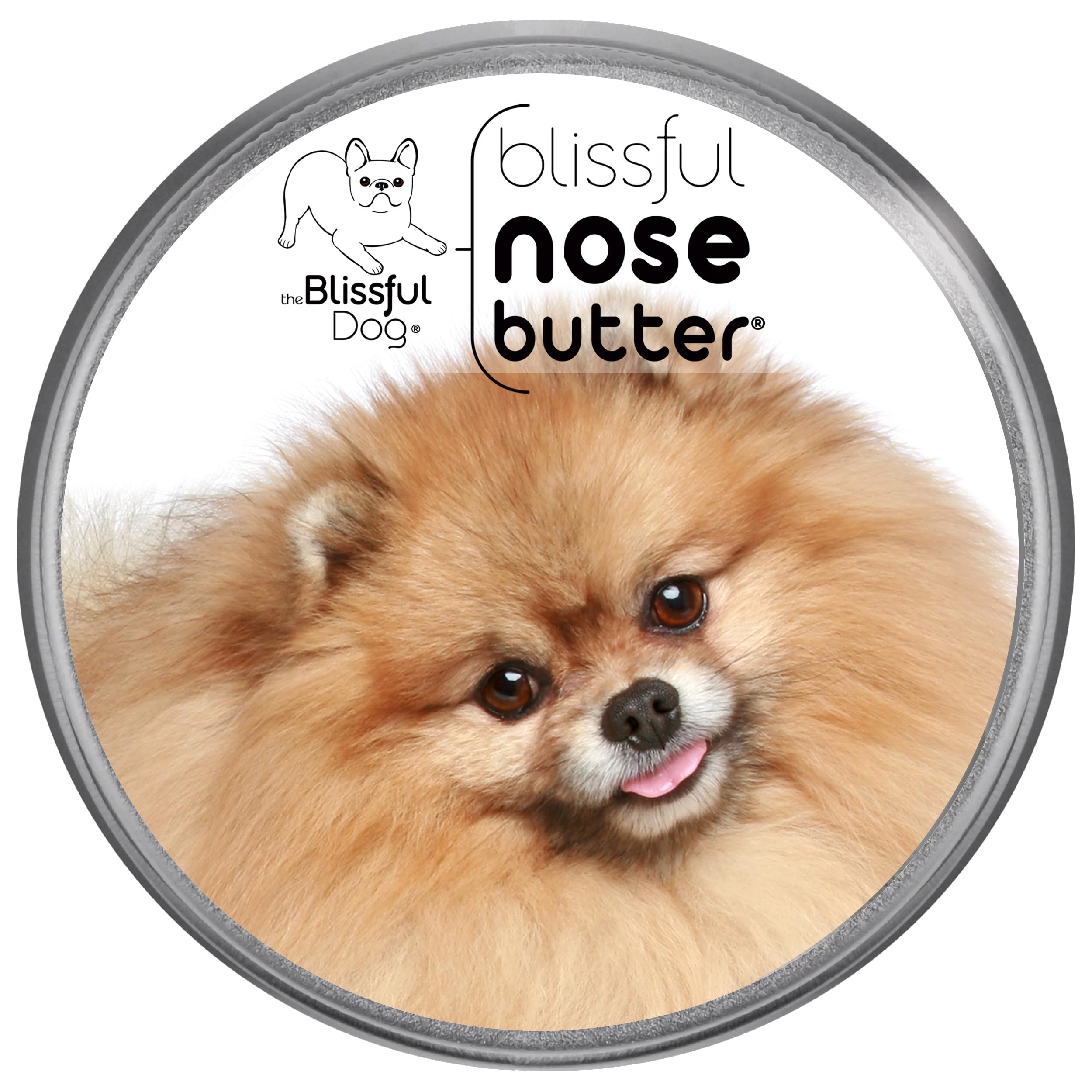 The Blissful Dog Pomeranian Unscented Nose Butter - Dog Nose Butter, 8 Ounce