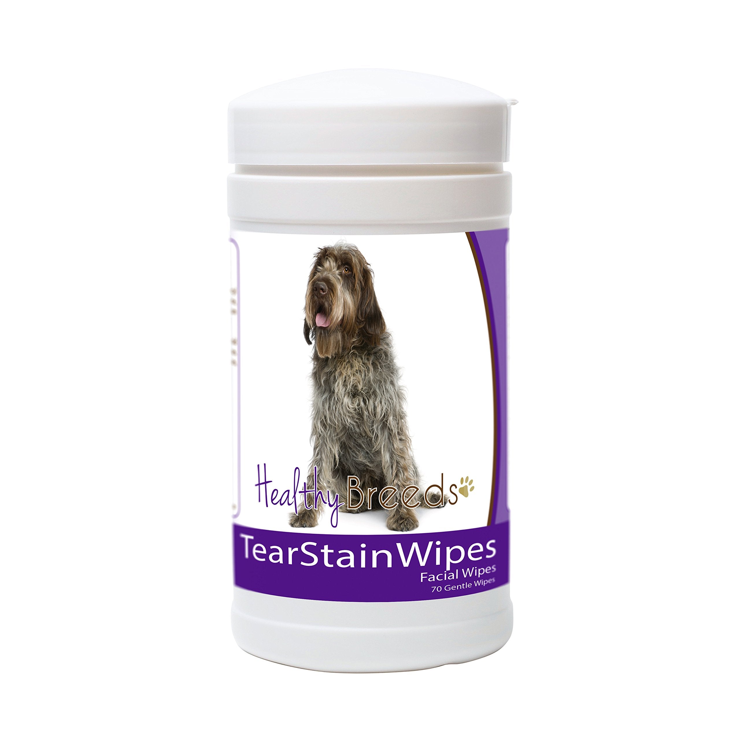 Healthy Breeds Wirehaired Pointing Griffon Tear Stain Wipes 70 Count