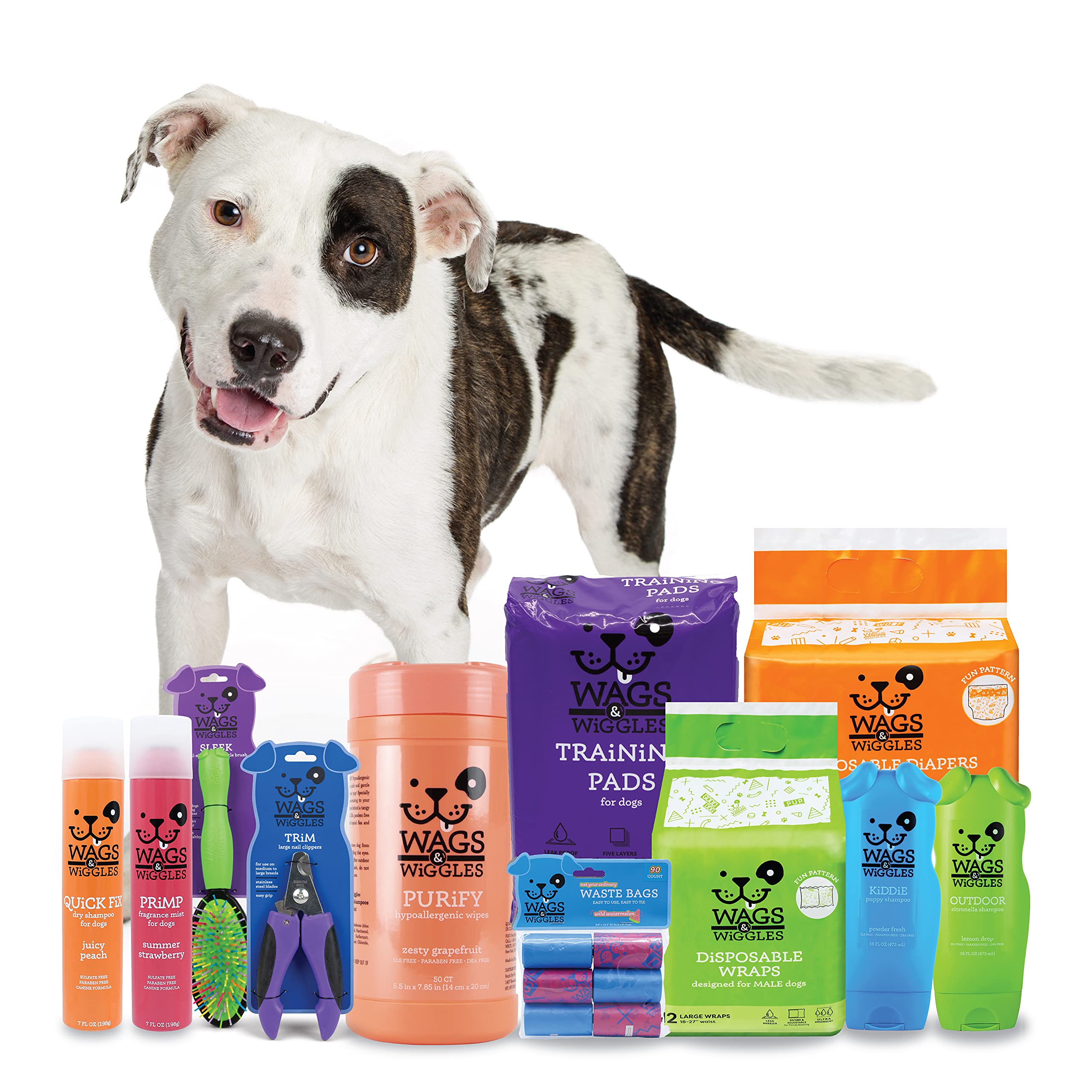 Wags & Wiggles Fragrance Mist For Dogs  Dog Grooming Waterless Spray  Summer Strawberry, 7 Oz  Easy And Convenient Way To Freshe