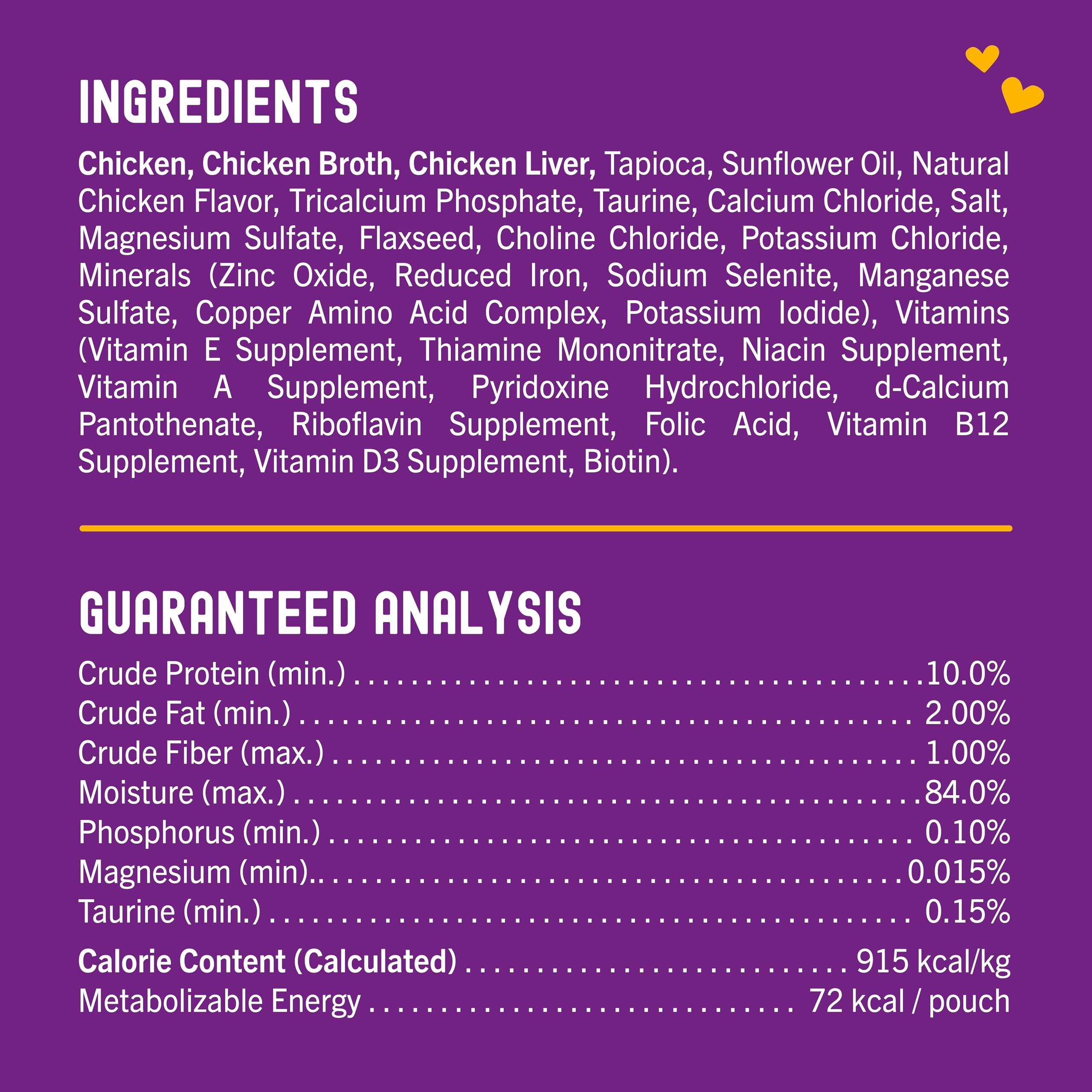 Stella & Chewys Carnivore Cravings Wet Cat Food - Premium Pouches - Grain Free, High Protein Chicken & Chicken Liver - Perfect