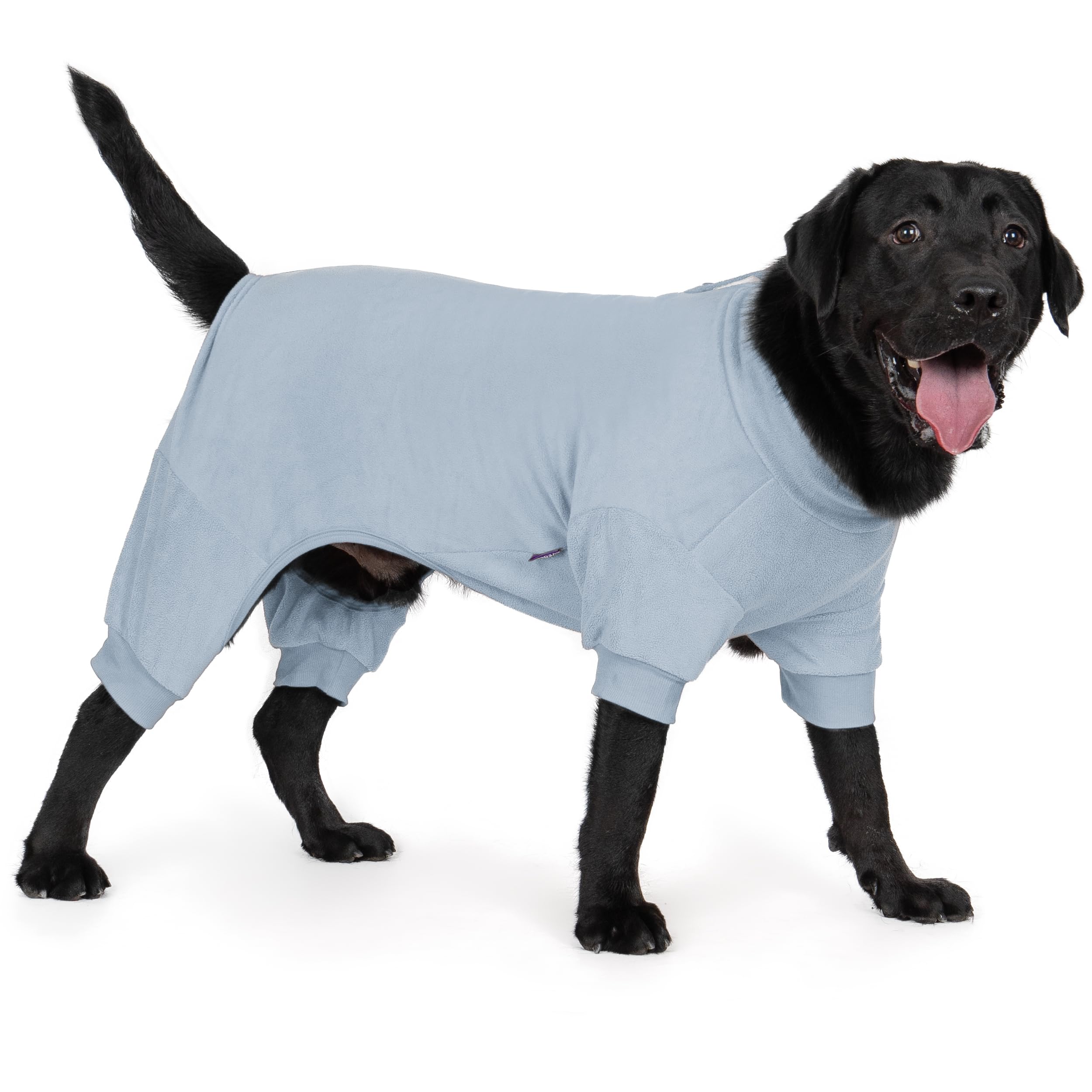 Cyeollo Dog Pajamas Xx-Large, Stretchable Fleece Pet Onesie Coat For Medium Large Sized Dogs Pjs Warm Puppy Jumpsuit Soft Cold W