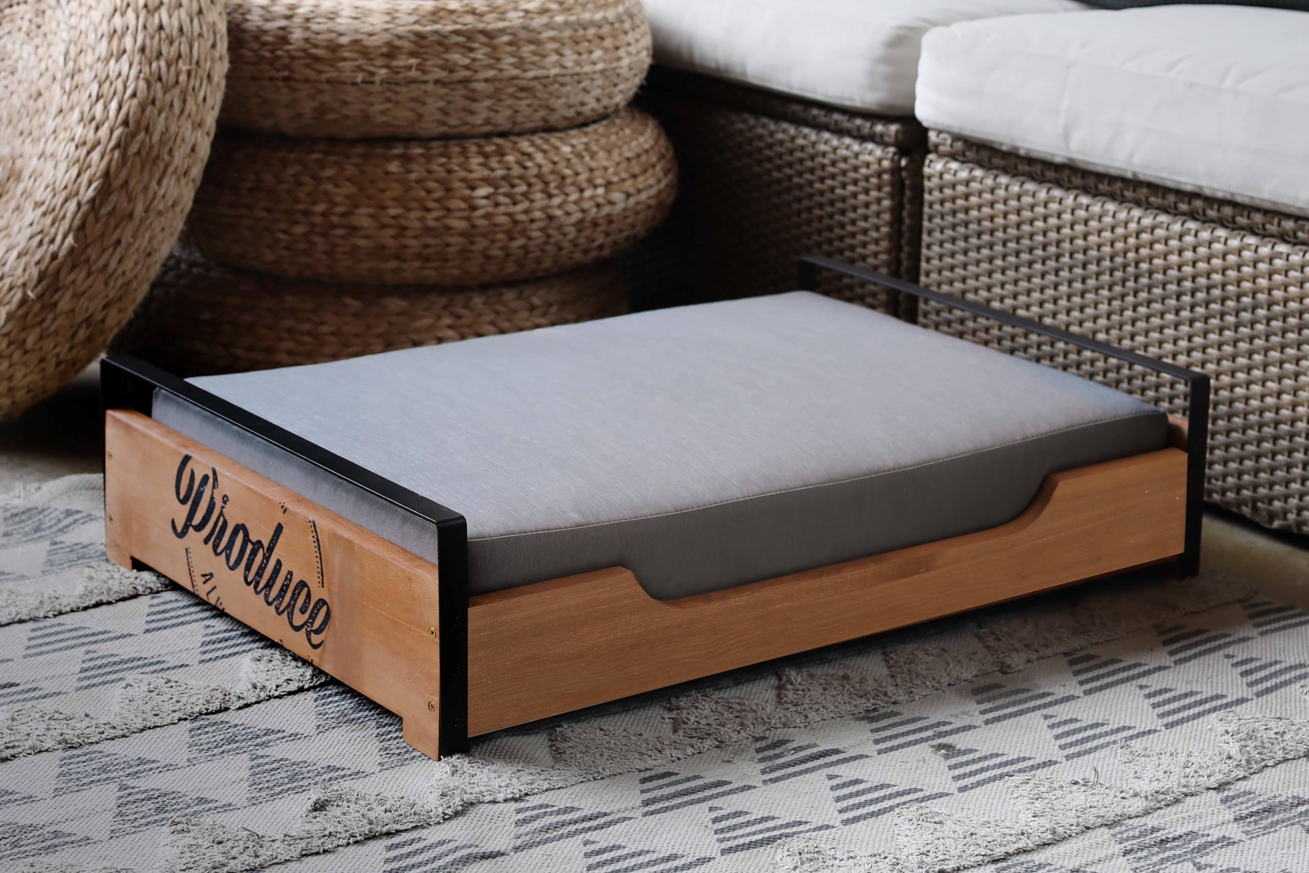 Country Crate Pet Bed