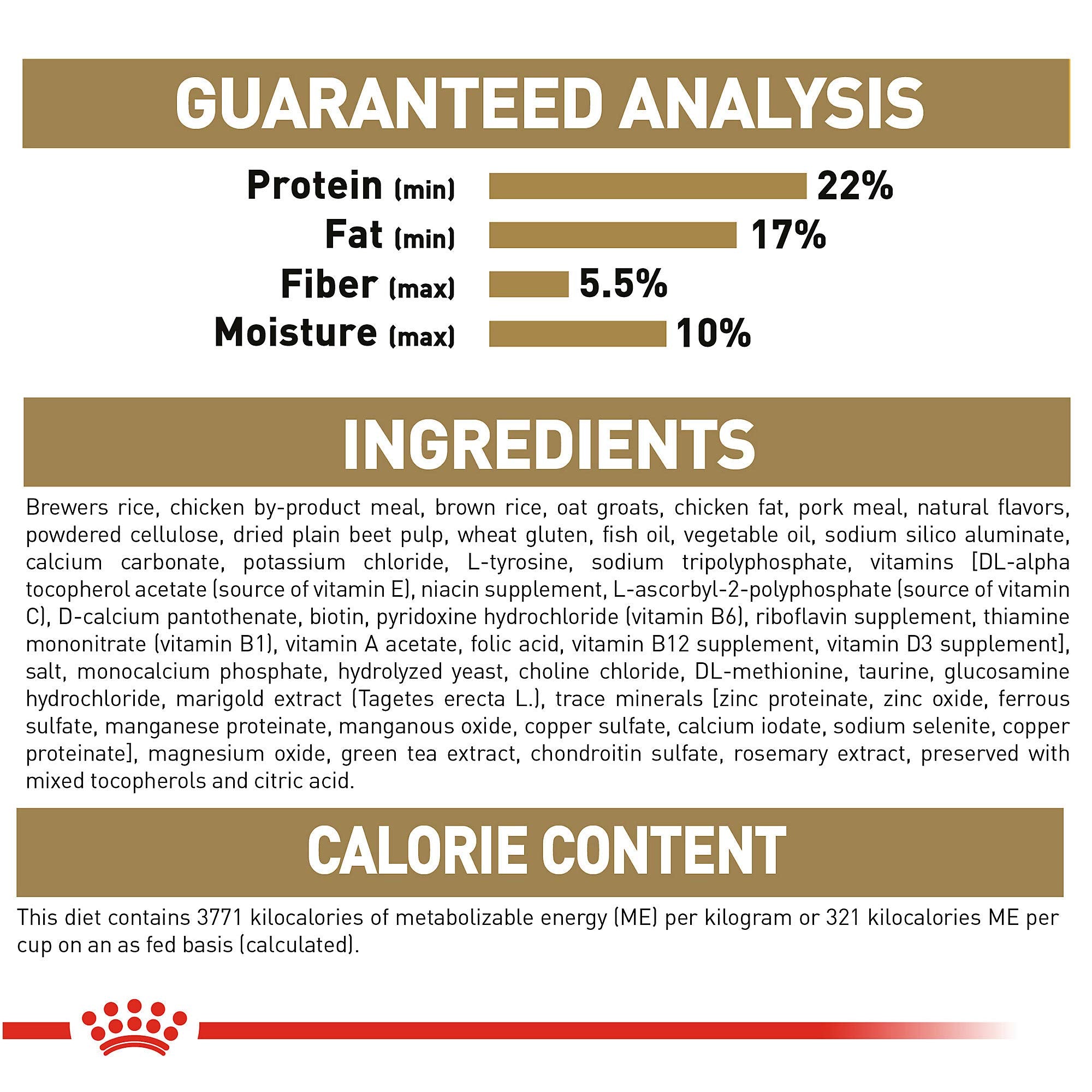 Royal Canin German Shepherd Adult Dry Dog Food, 17 lb bag