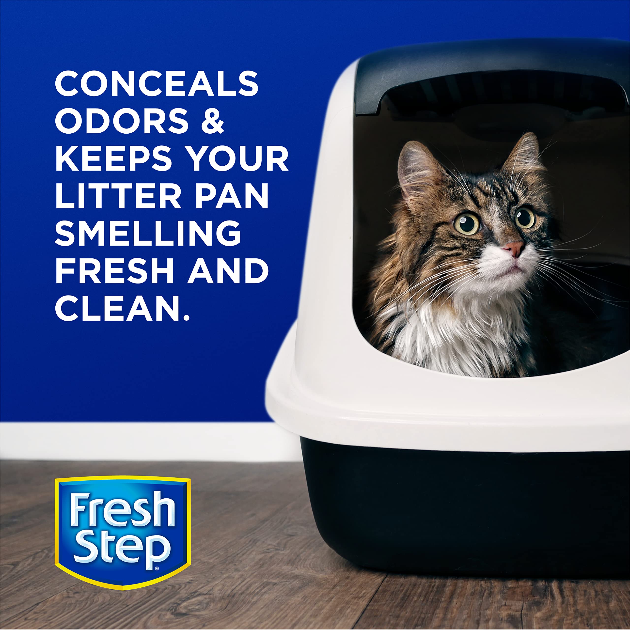 Fresh Step Cat Litter Crystals In Summer Breeze Scent | Cat Litter Box Deodorizer | Combats Cat Odors And Neutralizes Smells To Keep Your Home Clean, 15 Ounces - 3 Pack (Packaging May Vary)
