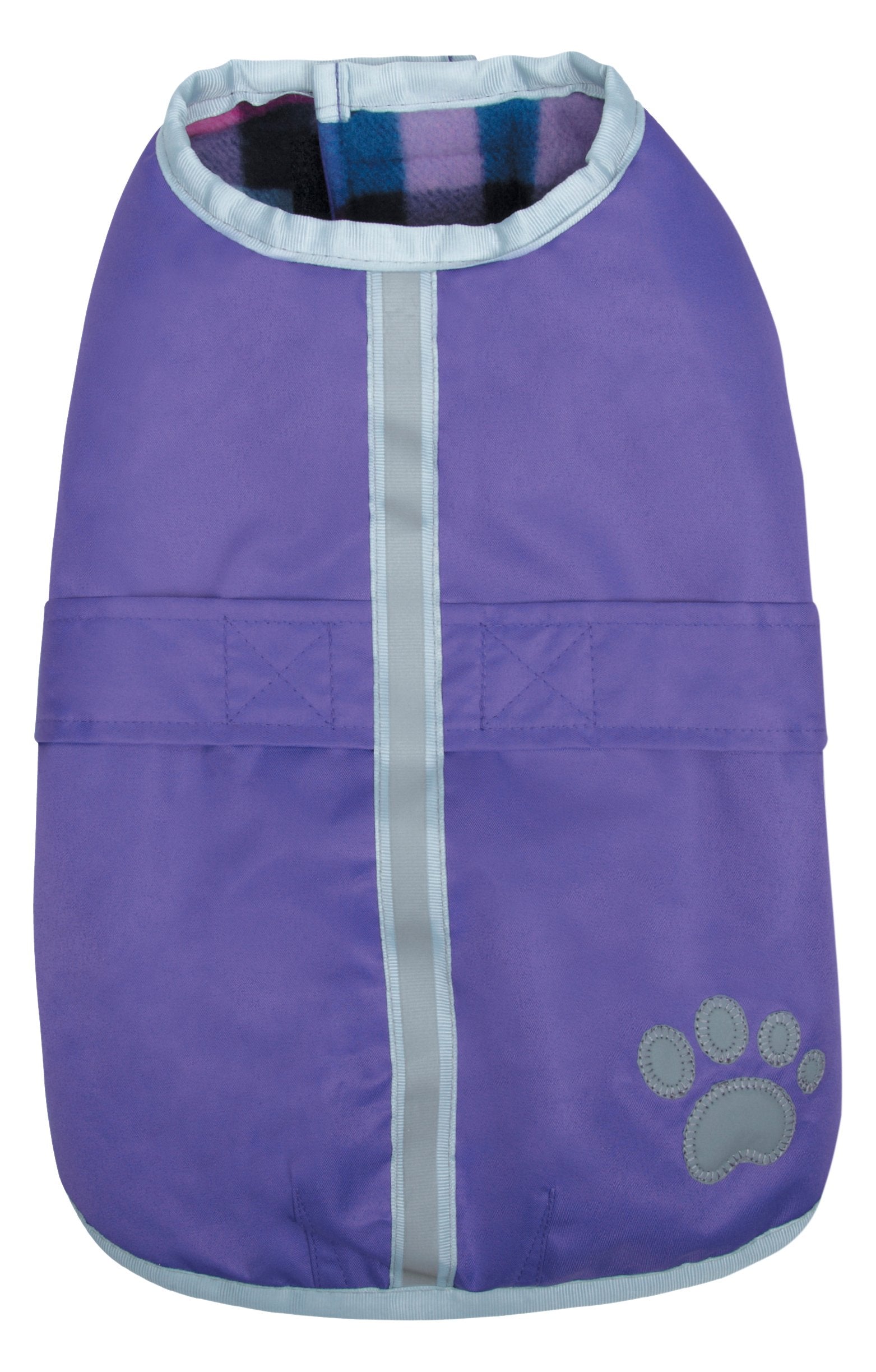 Zack & Zoey NorEaster Blanket Coat, Small, Purple