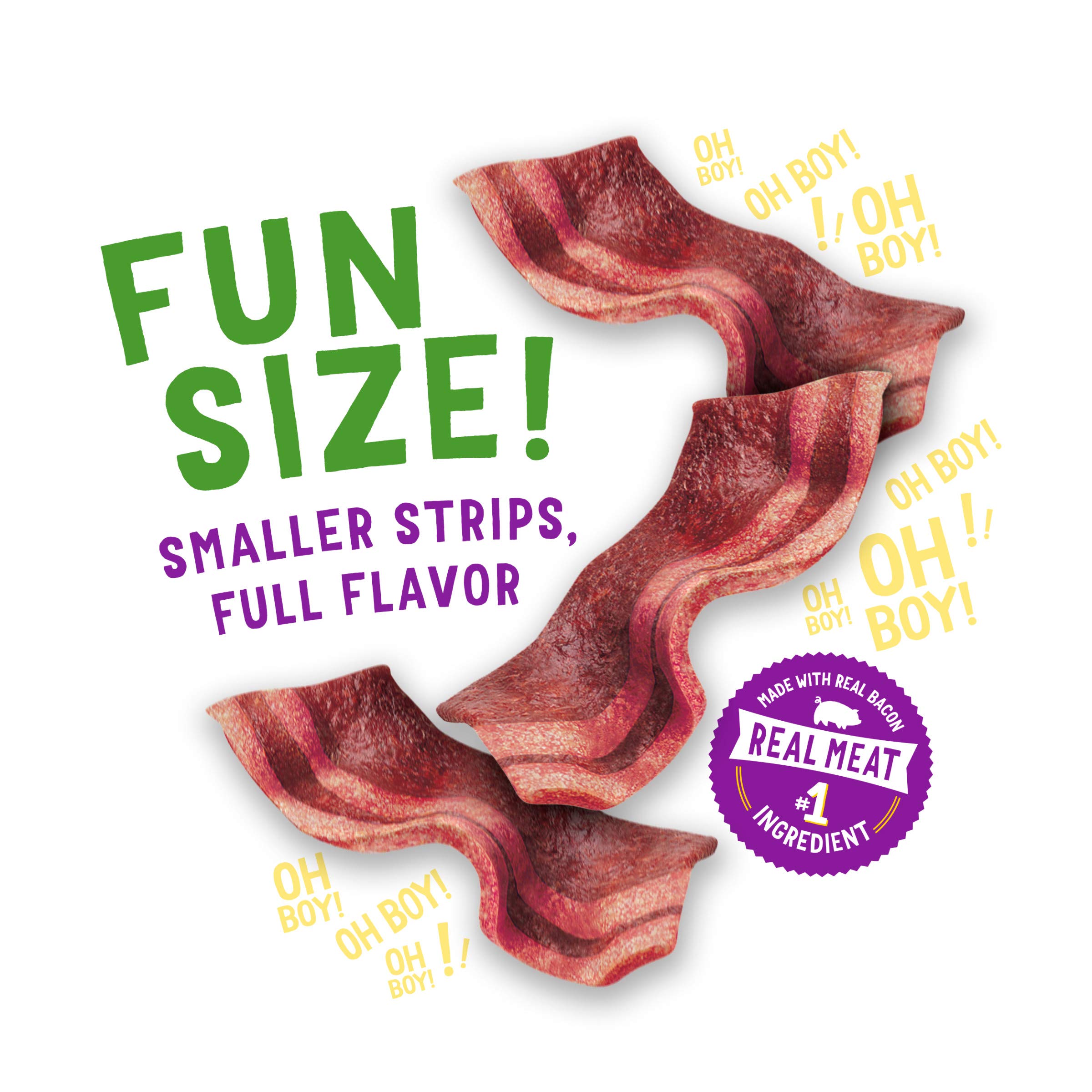 Purina Beggin With Real Meat Dog Treats, Fun Size Original With Bacon Flavor - 25 oz. Pouch