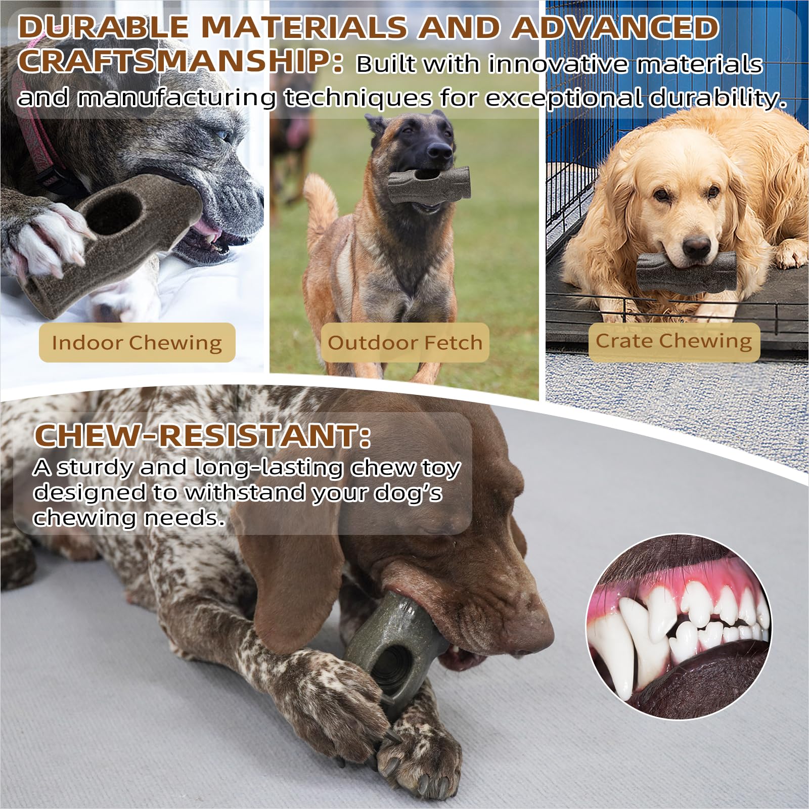 Yxx-Tech Interactive Dog Chew Toy To Keep Your Aggressive Dogs Distracted Long Lasting, Safe And Low Mess Design Dog Toys For La