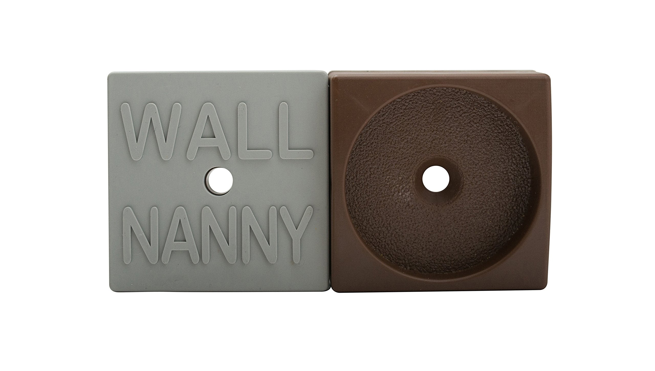 Wall Nanny Mini (4 Pack - Made in USA) Smallest Low-Profile Wall Protector for Baby Gates - Perfect in Doorways - Best Saver Cup