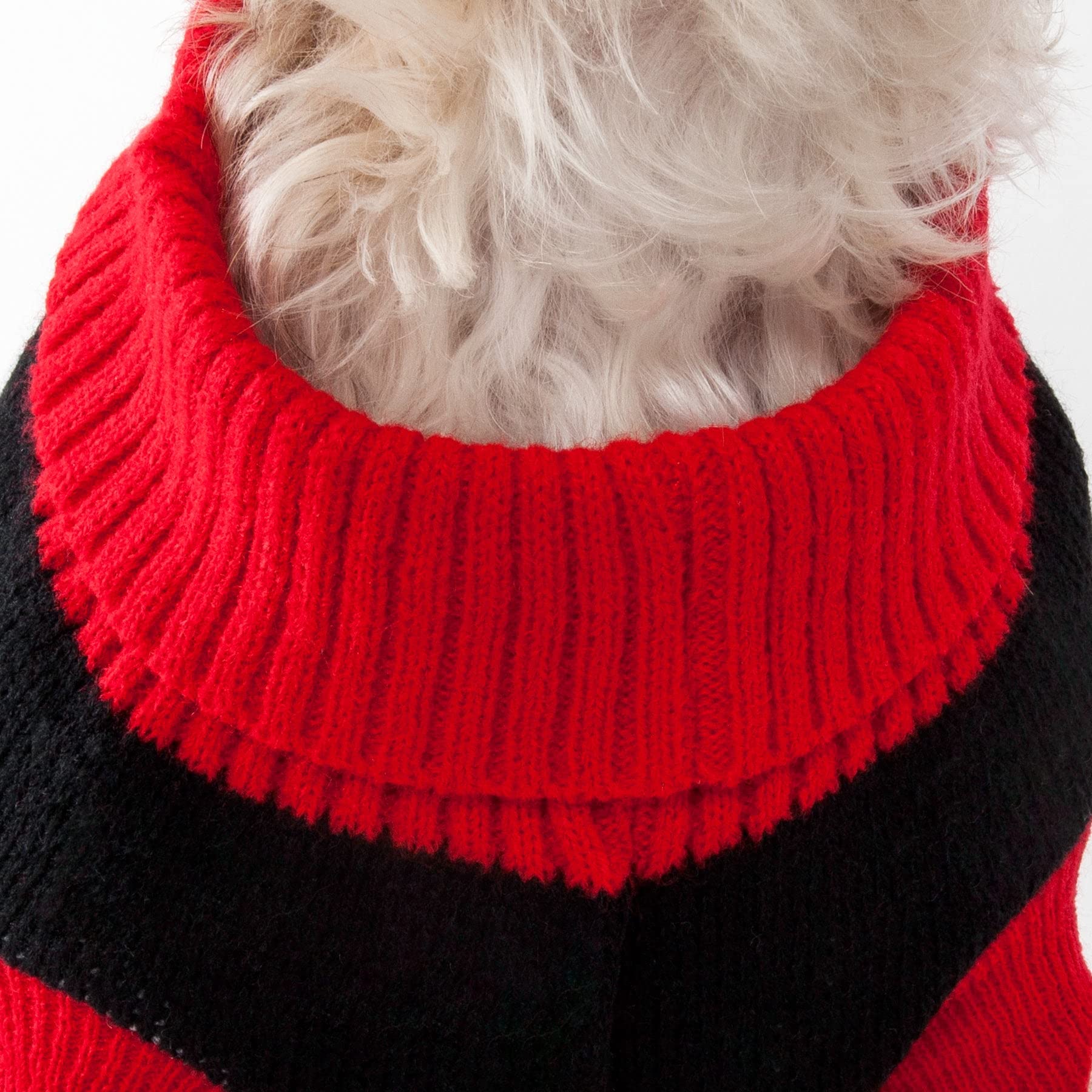 Pet Life A Snow Flake Pet Sweater - Designer Dog Sweater With Turtle Neck - Winter Dog Clothes Designed To Keep Warm