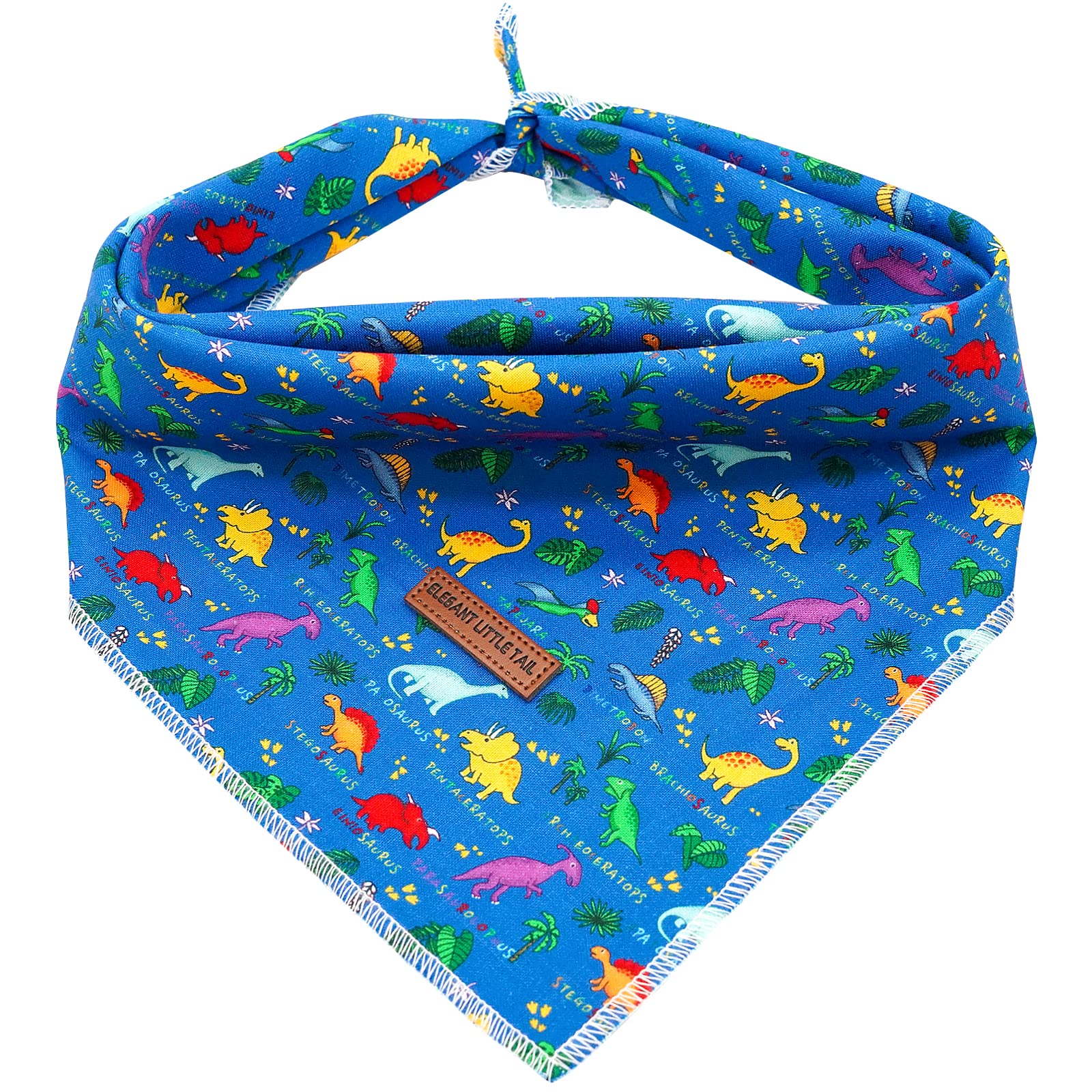 Elegant Little Tail Bandana - Premium, Washable Dog Scarf, Adjustable For Medium/Large Dogs