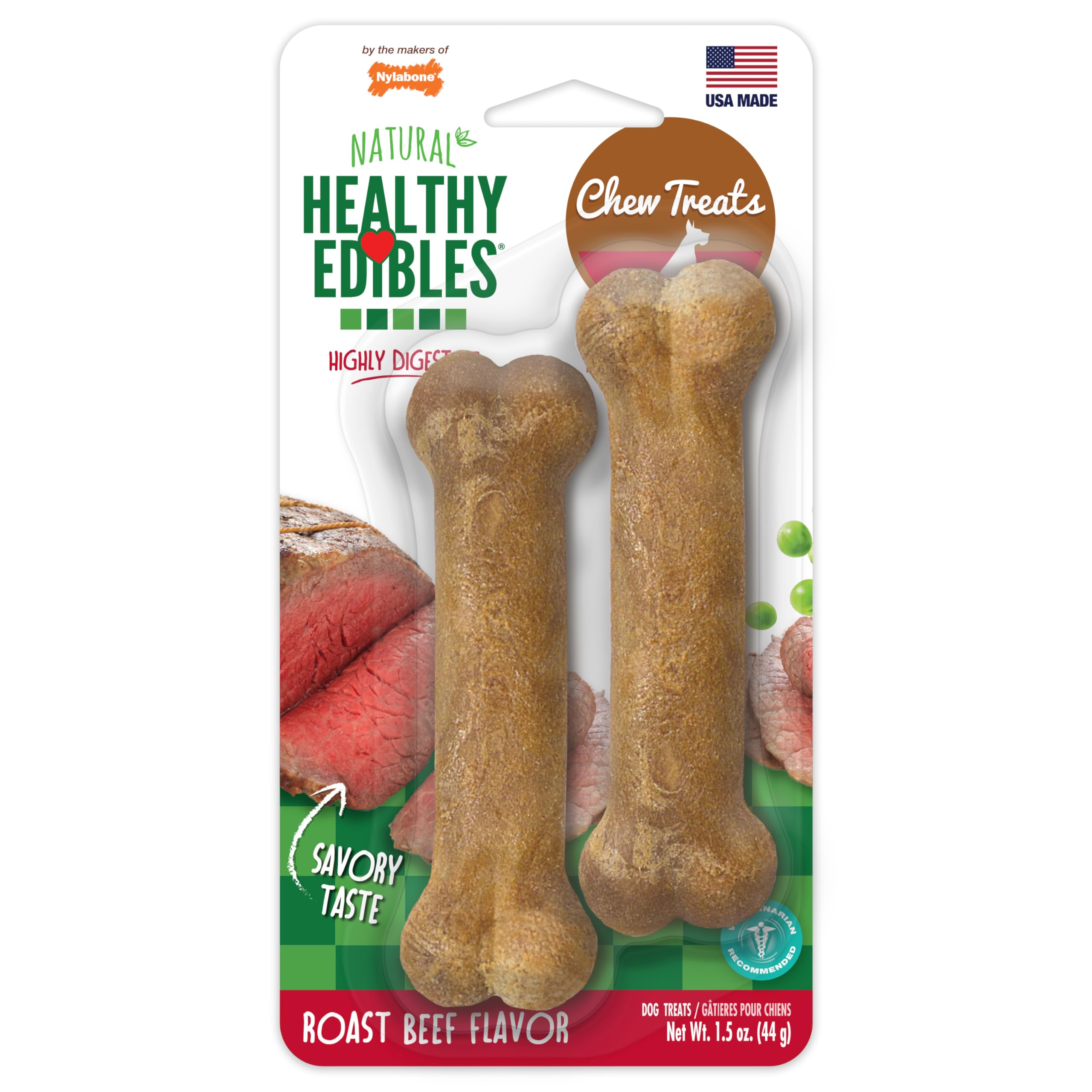 TFH 2PK PET ROAST BEEF BONE EDIBLE