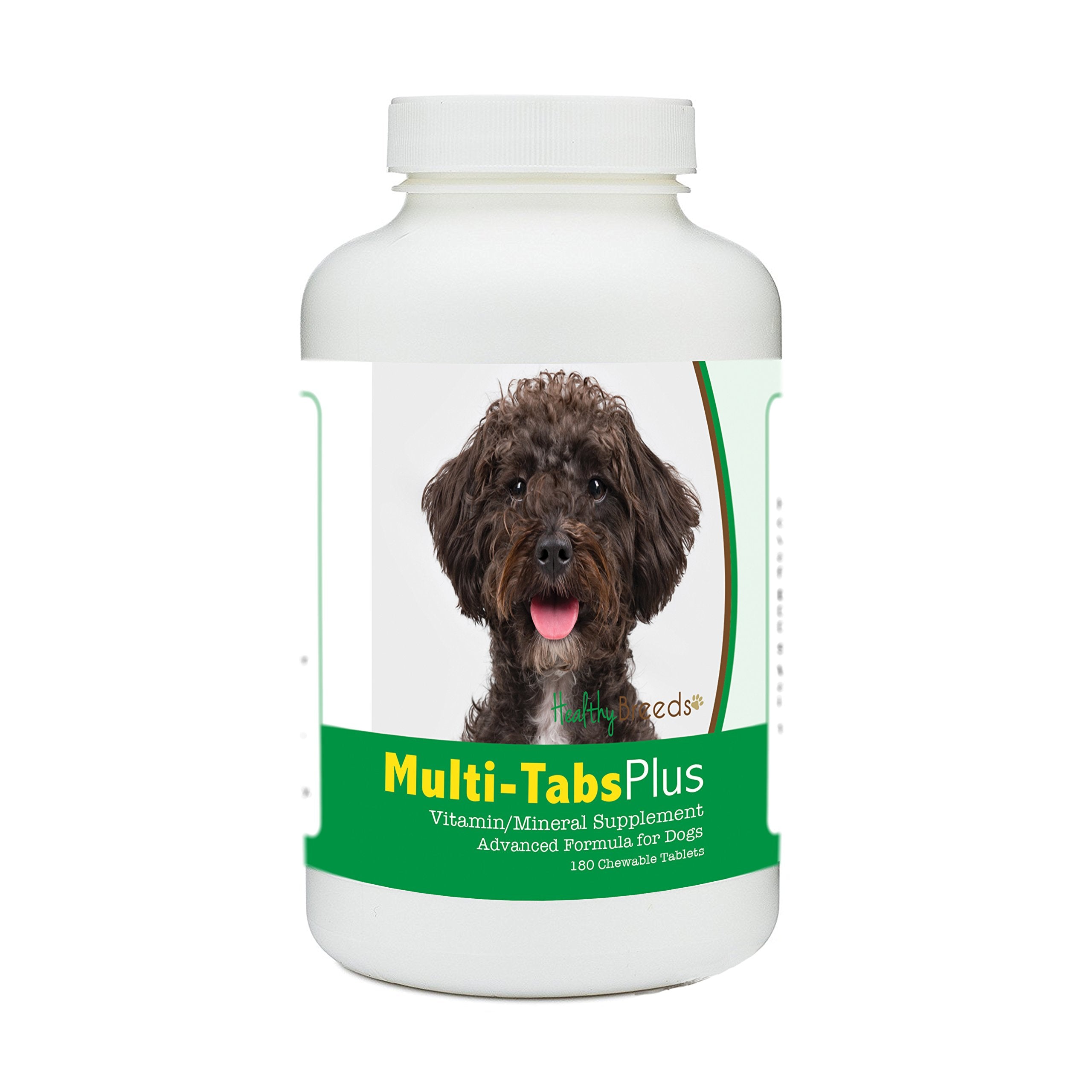 Healthy Breeds Schnoodle Multi-Tabs Plus Chewable Tablets 180 Count