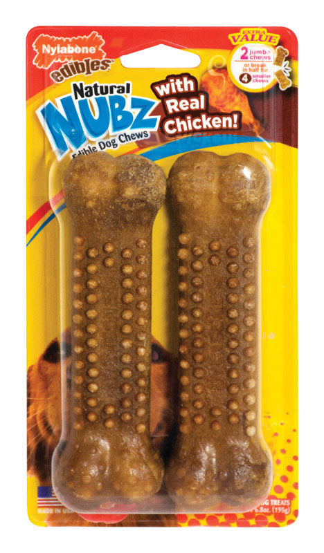 NUBZ EDBLS DC CHKN 2 LRG (Pack of 1)