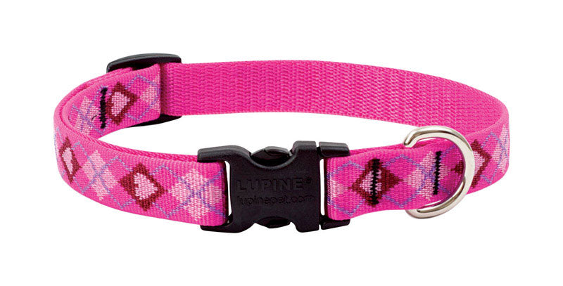 DOG COLLAR 9-14ADJ PYLV (Pack of 1)