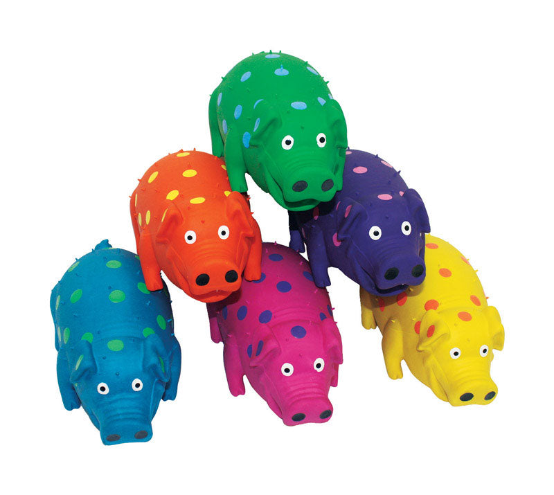 Dog Toy, Plush Grunting Pig