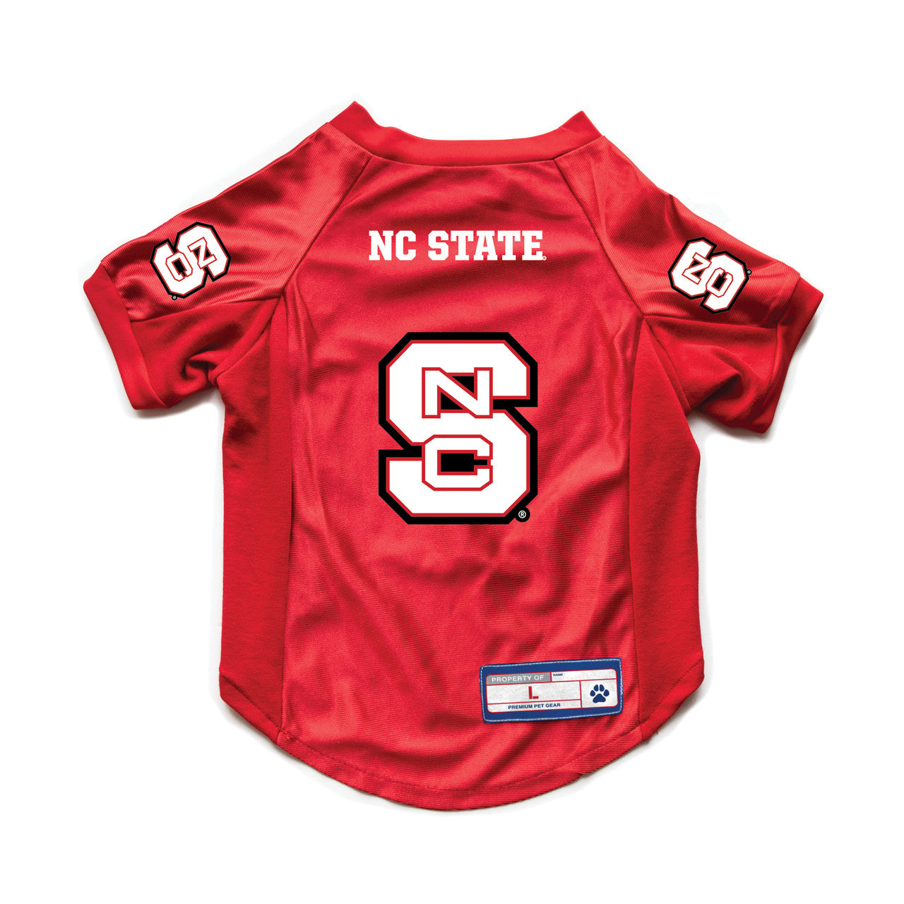 North Carolina State Wolfpack Pet Jersey Stretch Size Big Dog - Special Order