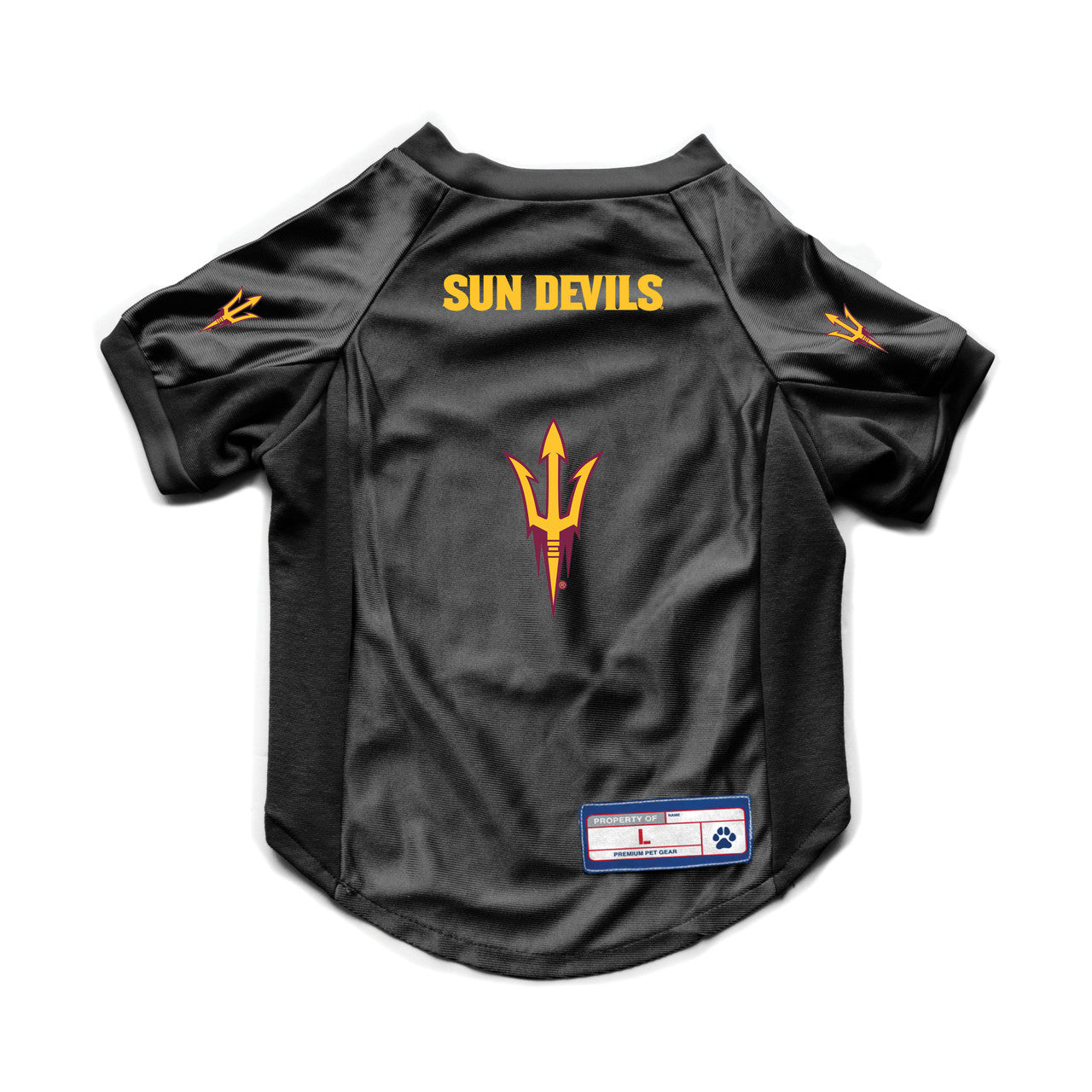 Arizona State Sun Devils Pet Jersey Stretch Size Xl - Special Order