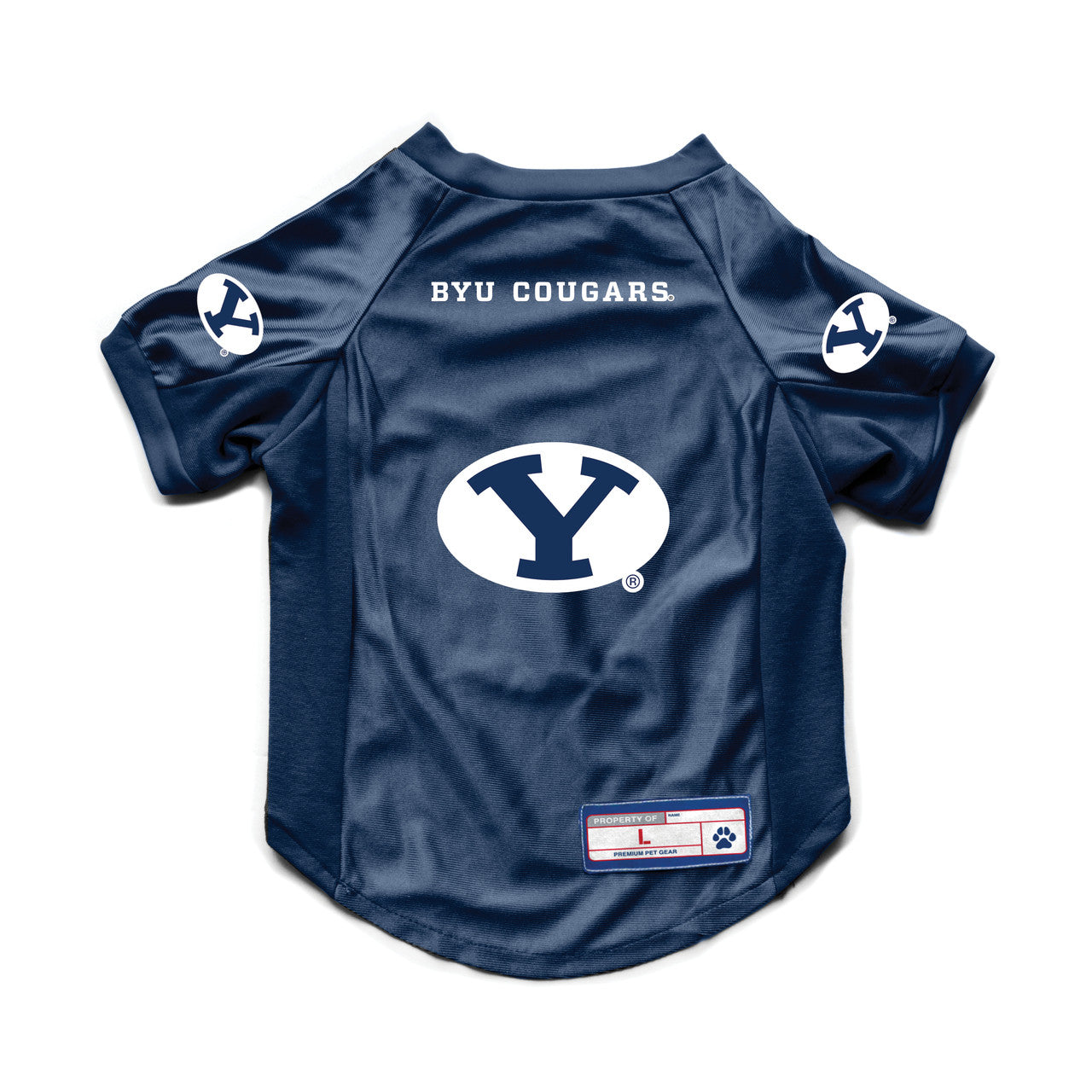 Byu Cougars Pet Jersey Stretch Size M - Special Order